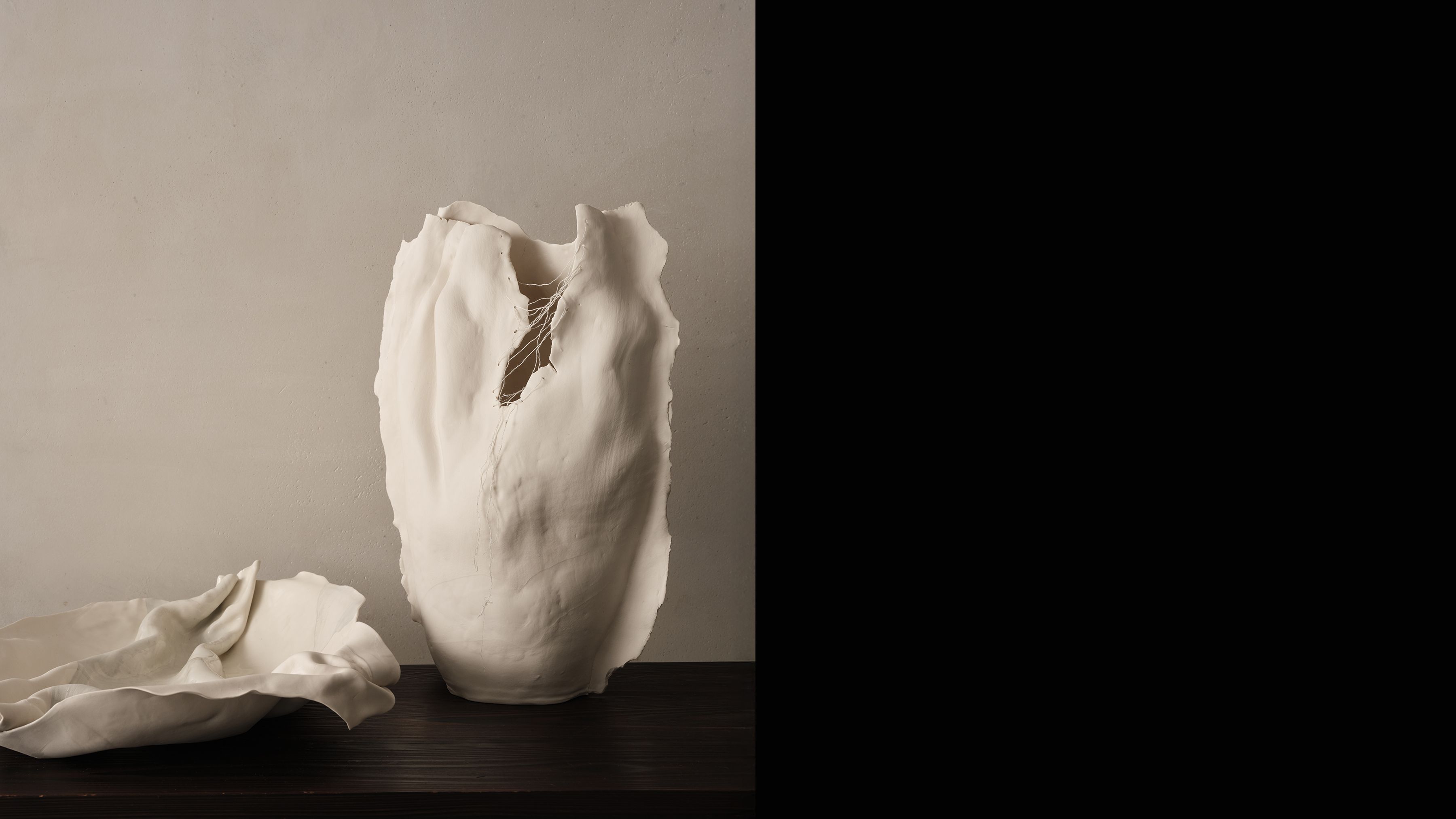 Ateliers Courbet presents Iris Nesher Porcelain Ceramic Vessel