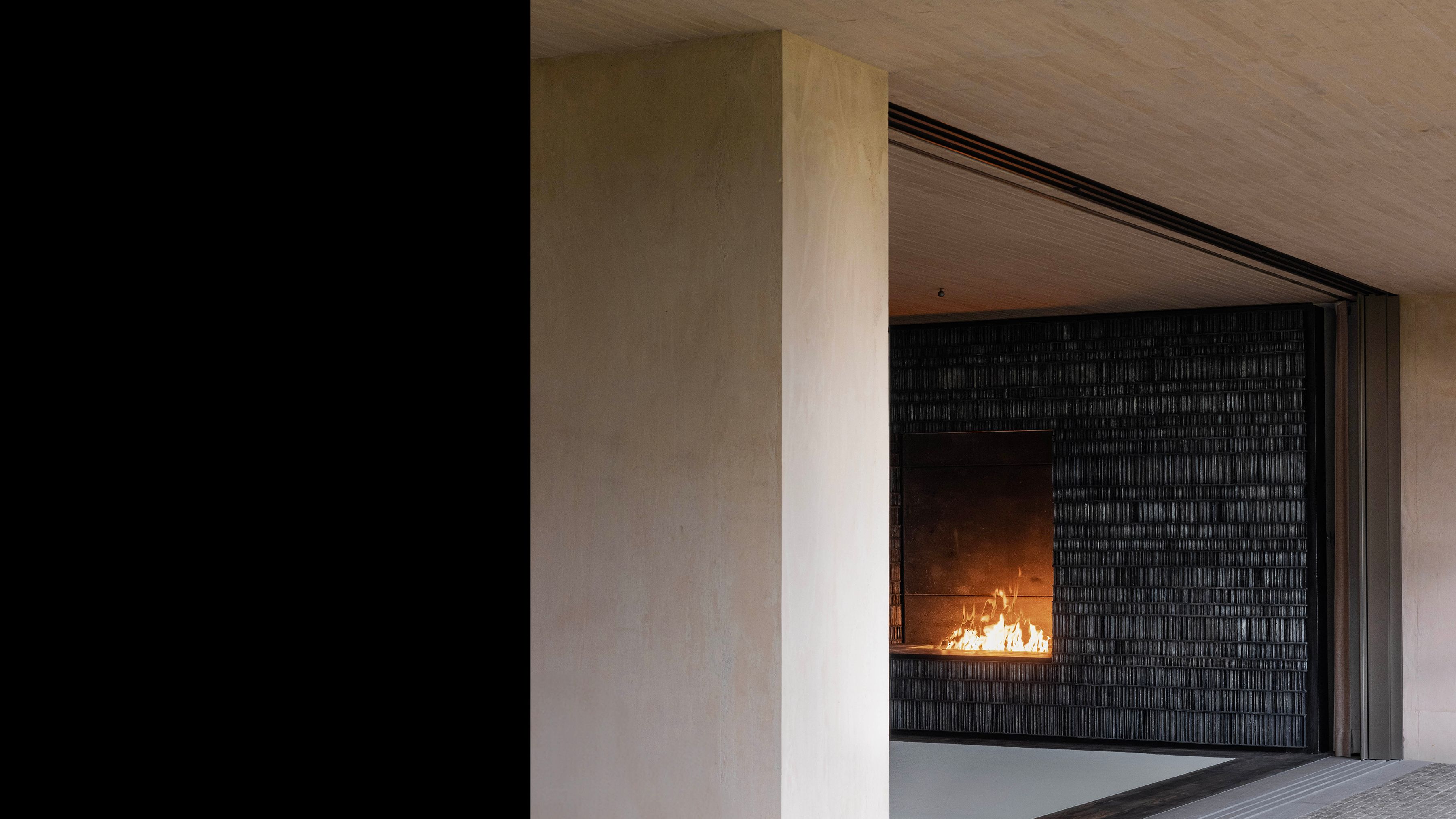 Hector Esrawe Ateliers Courbet Gear Fireplace
