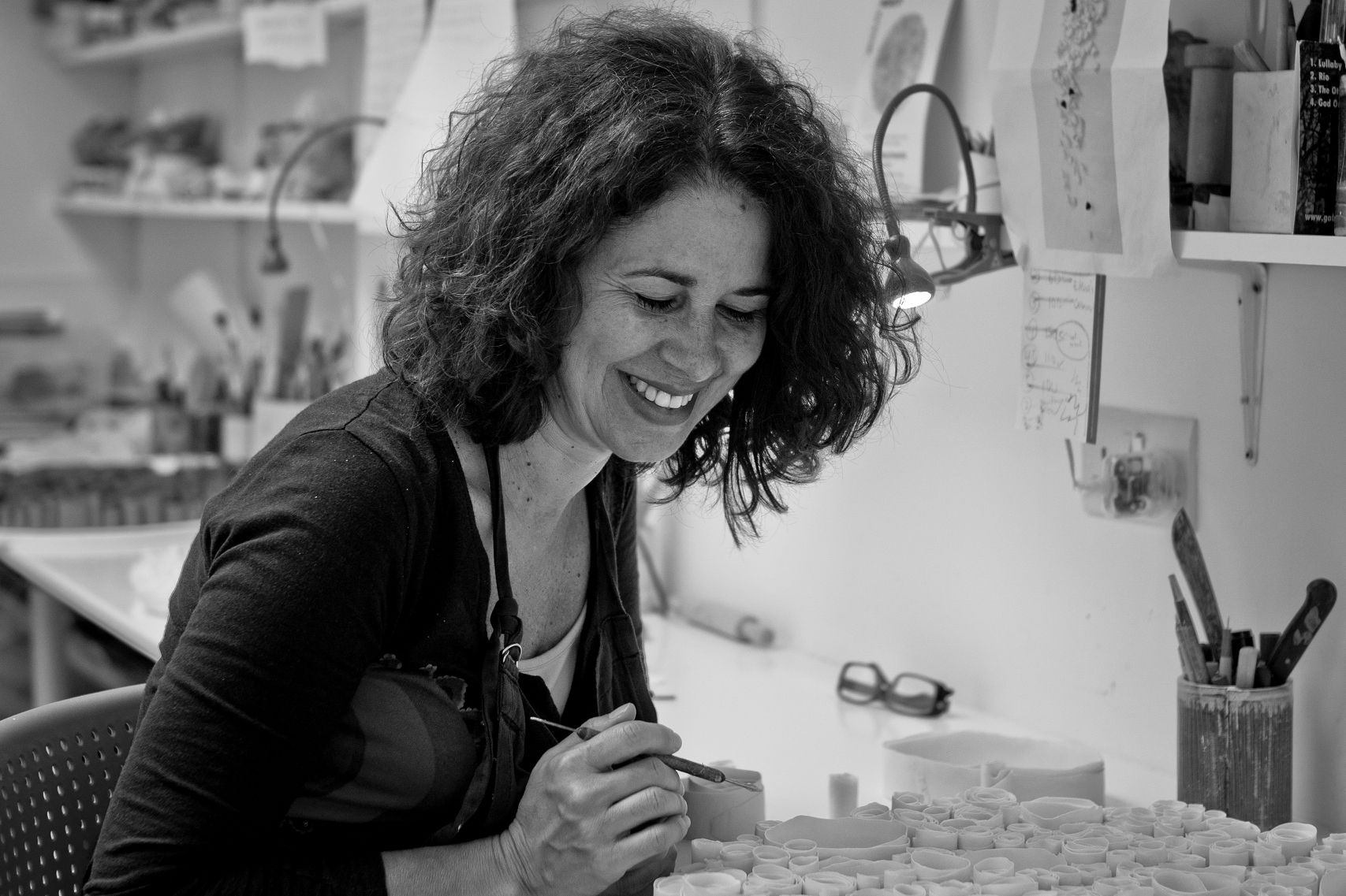 Valeria Nascimento Ateliers Courbet Porcelain Installation