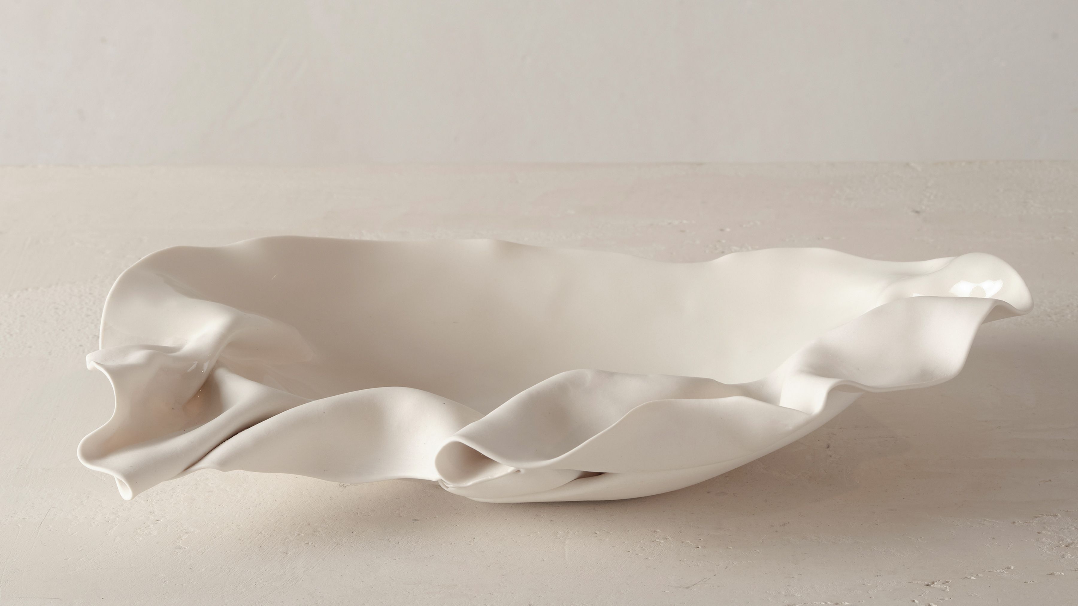  Iris Nesher Ateliers Courbet Porcelain Ceramic Centerpiece