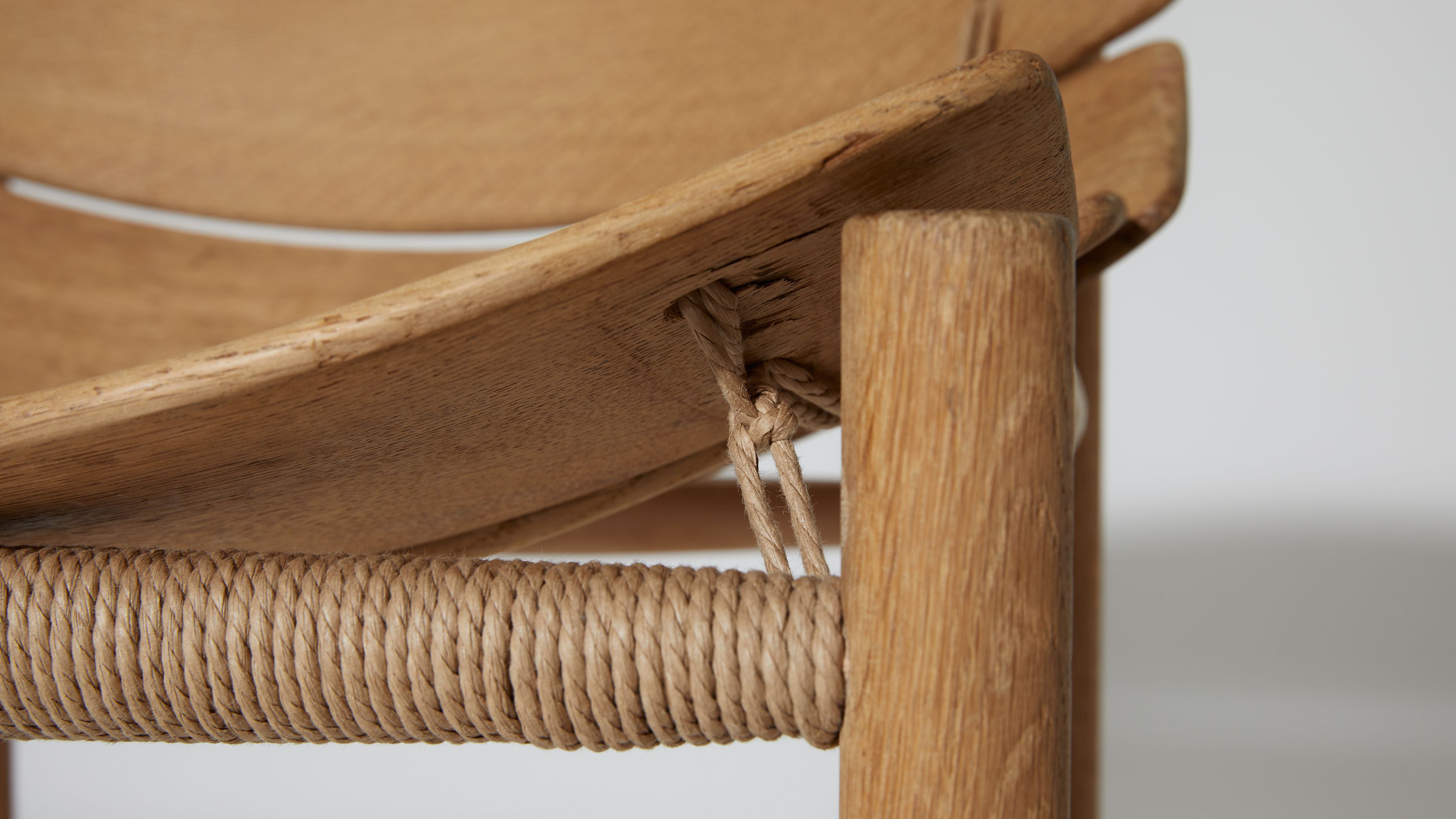 AtMa Ateliers Courbet Japanese Refurbished Wood Chair J39.5 Beatle