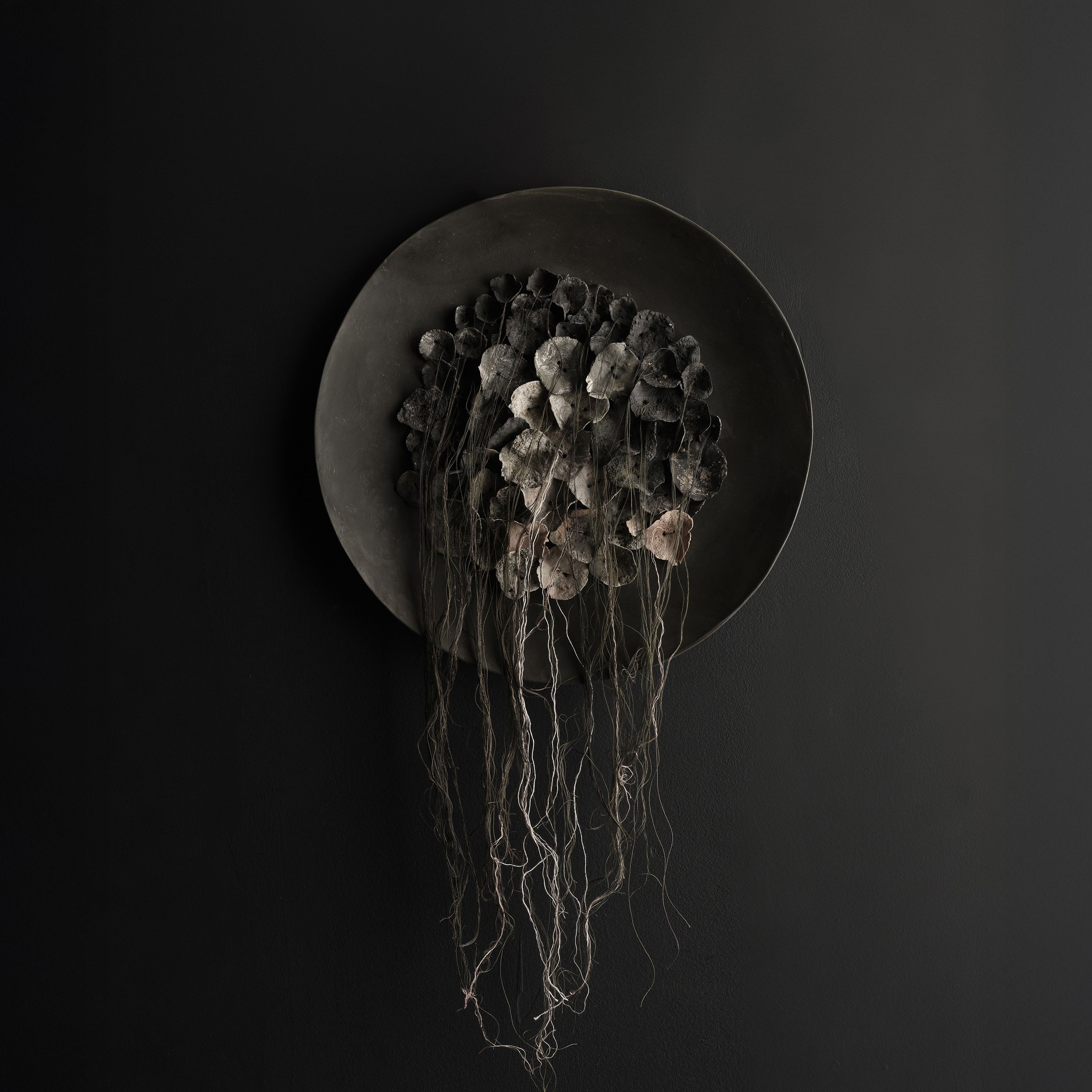 Iris Nesher Ateliers Courbet Porcelain Ceramic Wall Plate