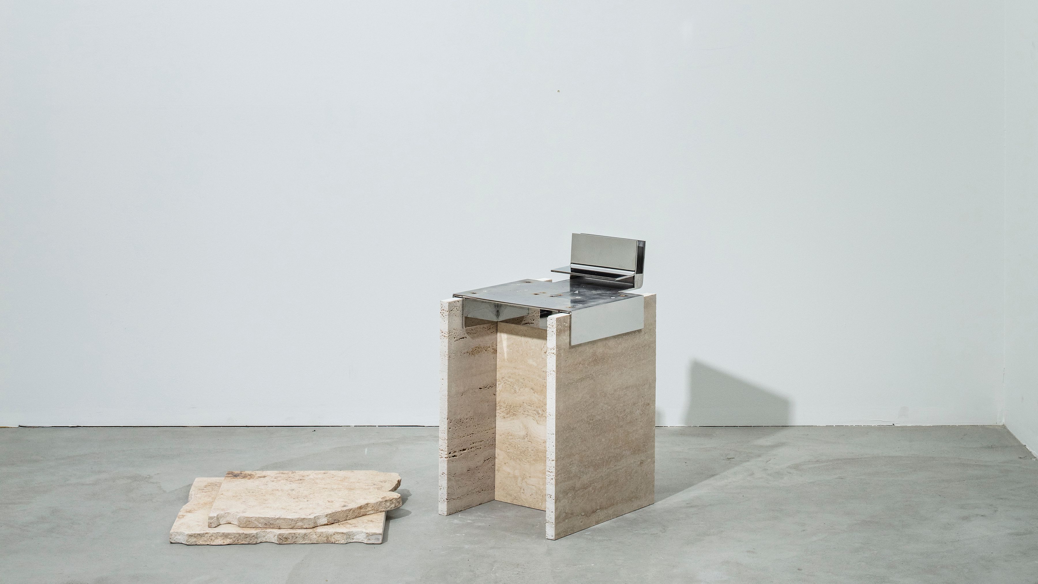 AtMa Ateliers Courbet Japanese Refurbished Marble Chair Sur+PLUS