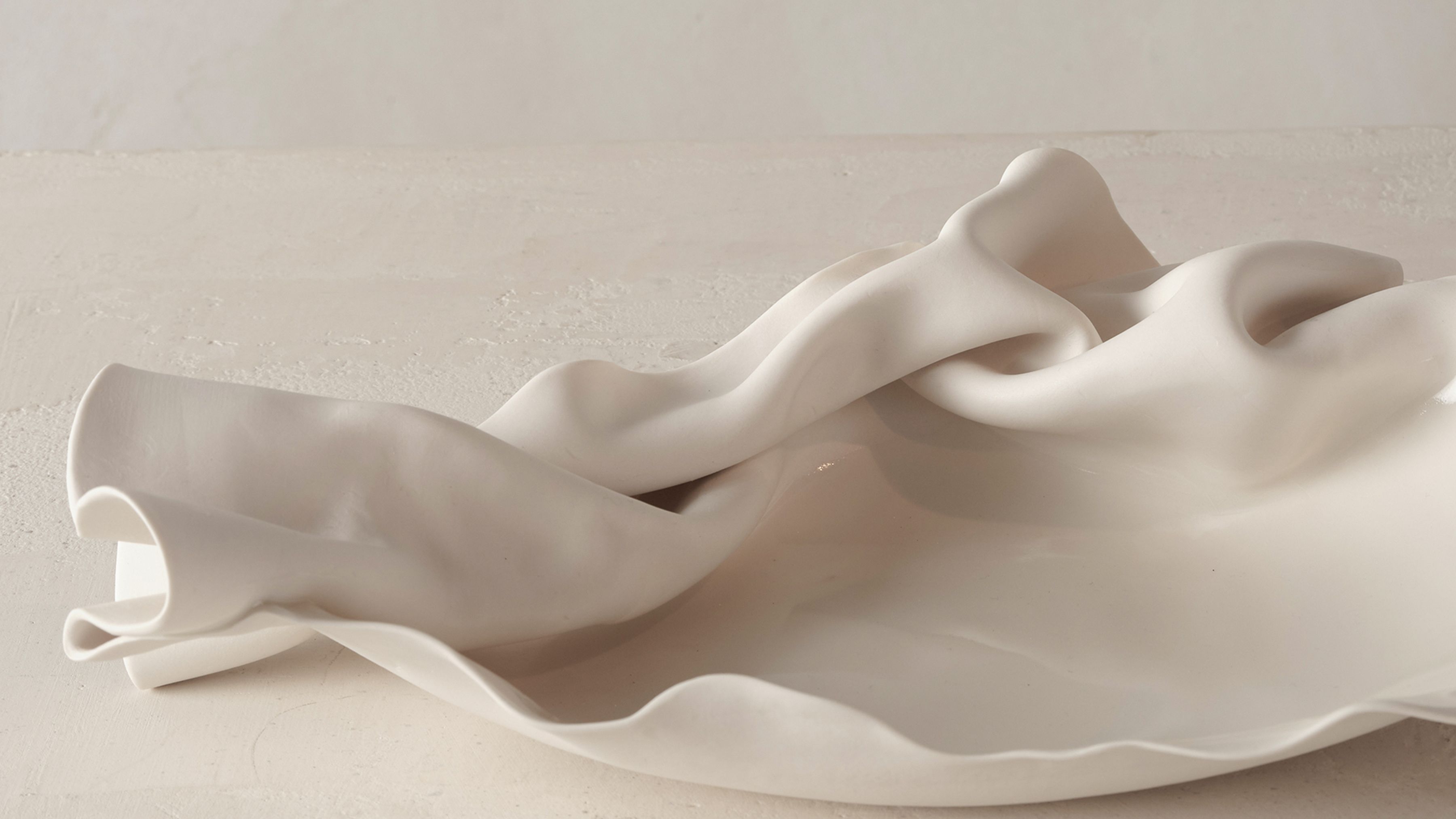 Iris Nesher Ateliers Courbet Porcelain Ceramic Centerpiece