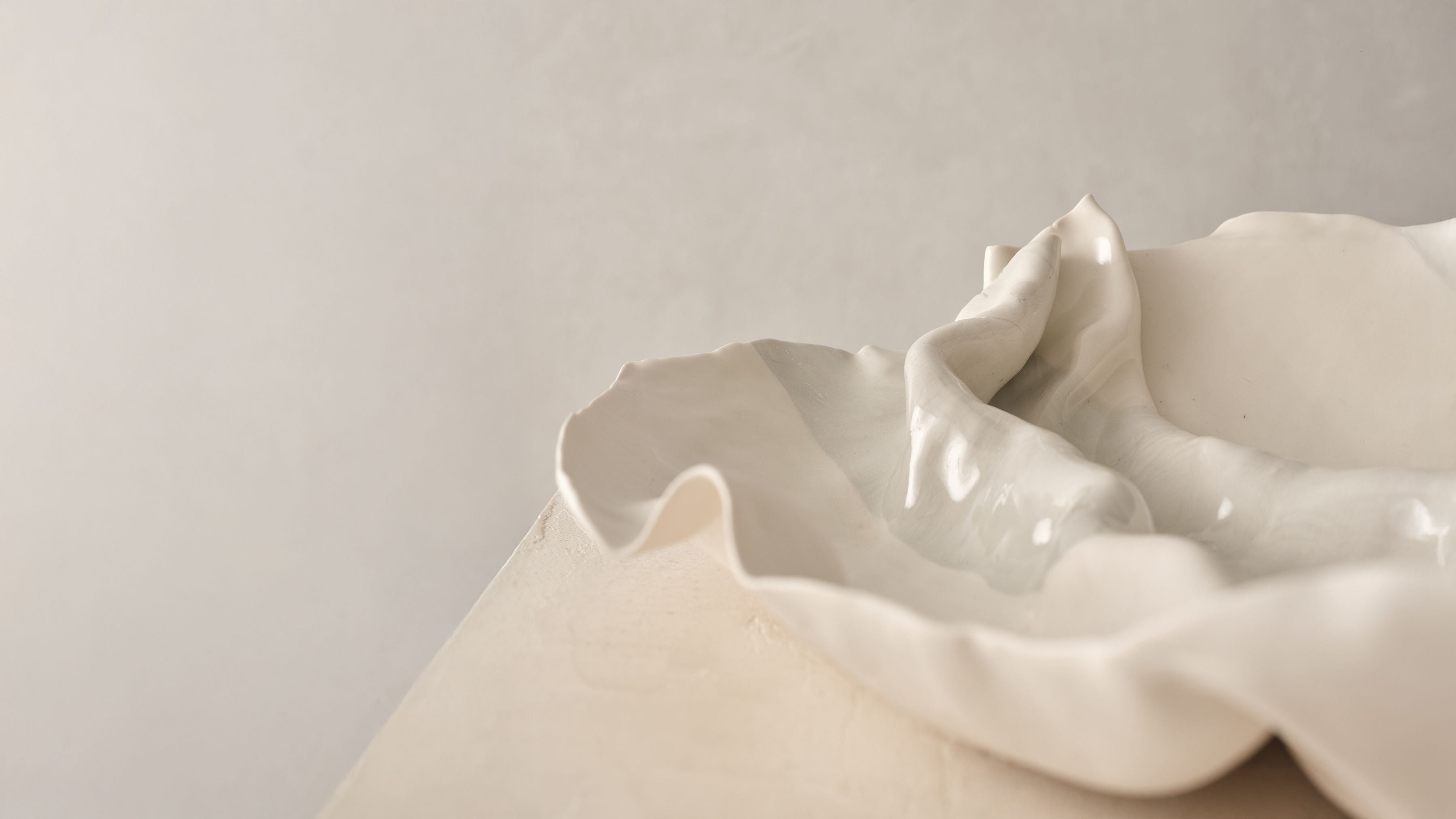 Iris Nesher Ateliers Courbet Porcelain Ceramic Centerpiece