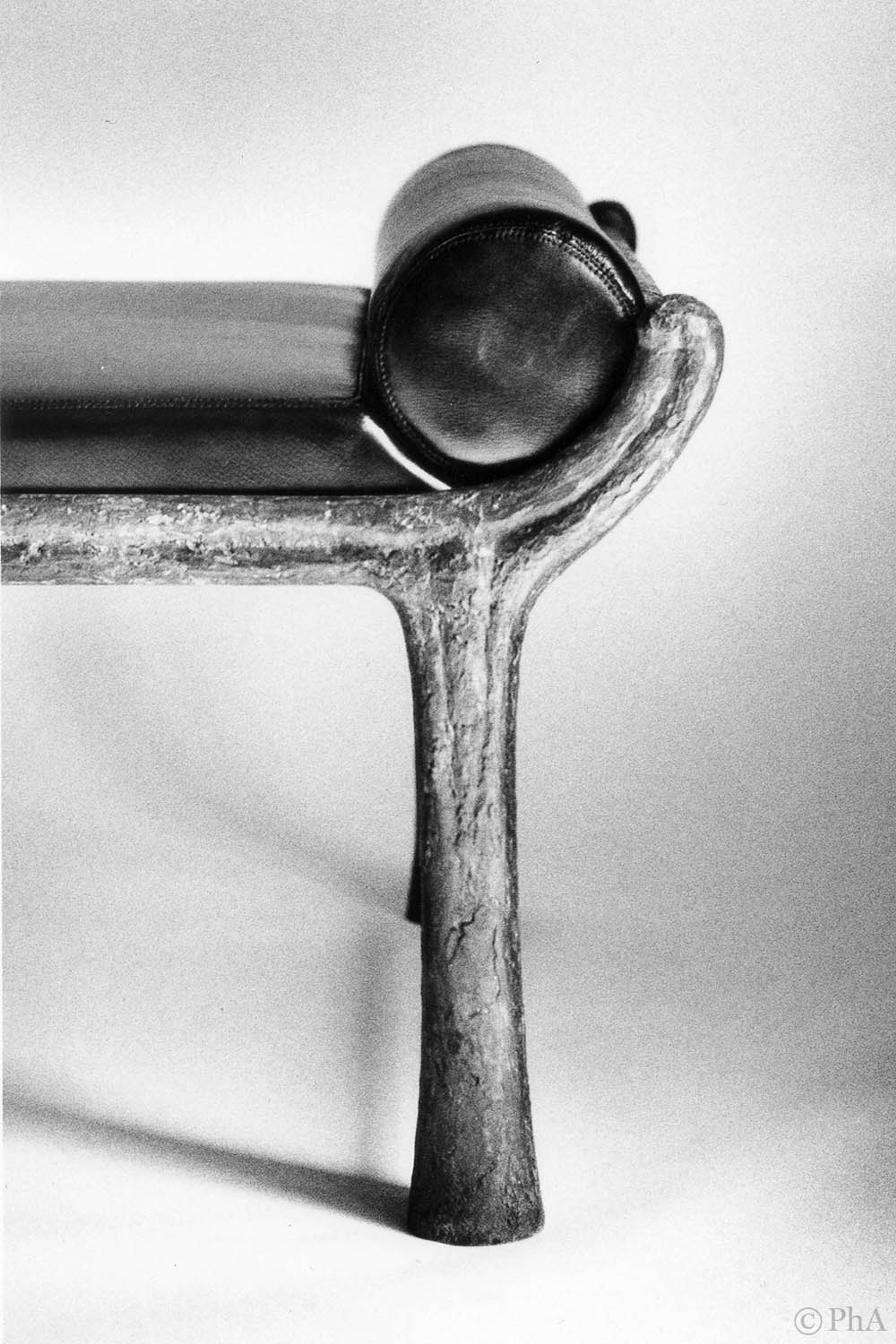 Philippe Anthonioz M033 Bronze Chair Ateliers Courbet
