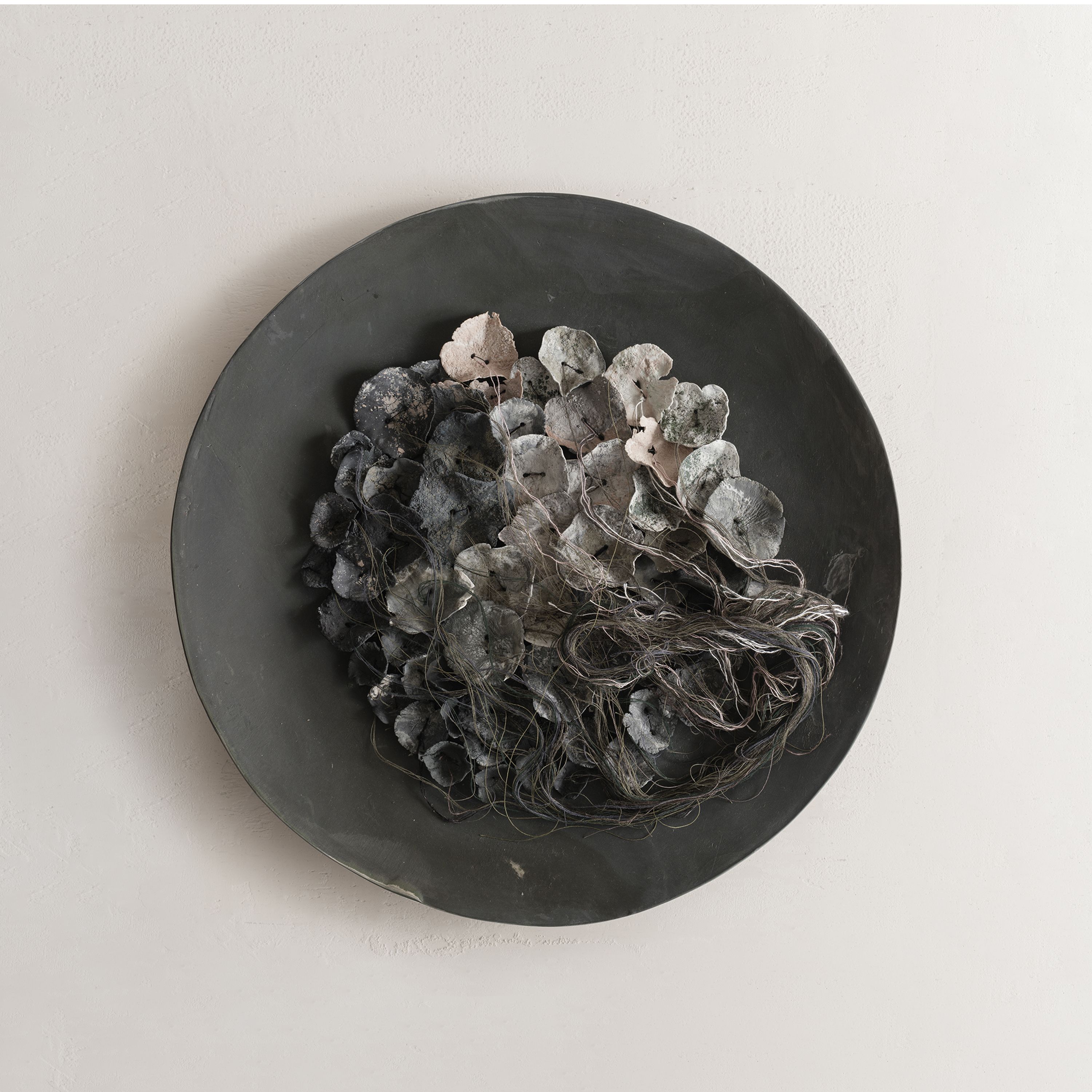 Iris Nesher Ateliers Courbet Porcelain Ceramic Wall Plate