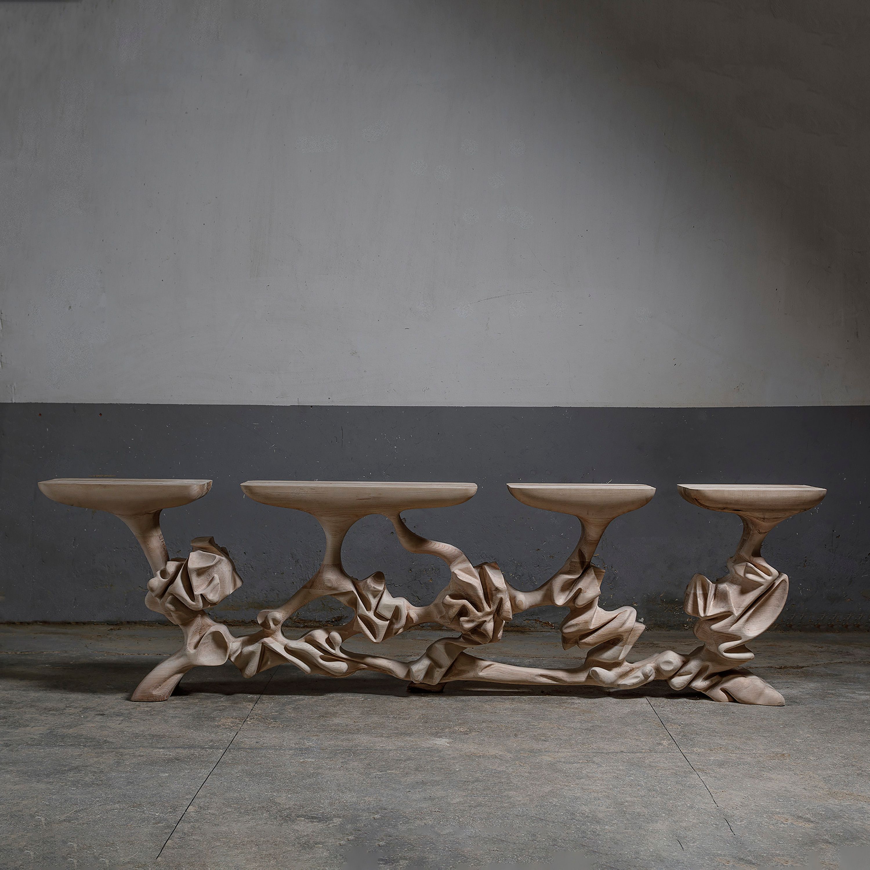 Hamza Kadiri Ateliers Courbet Sculptural Console Table