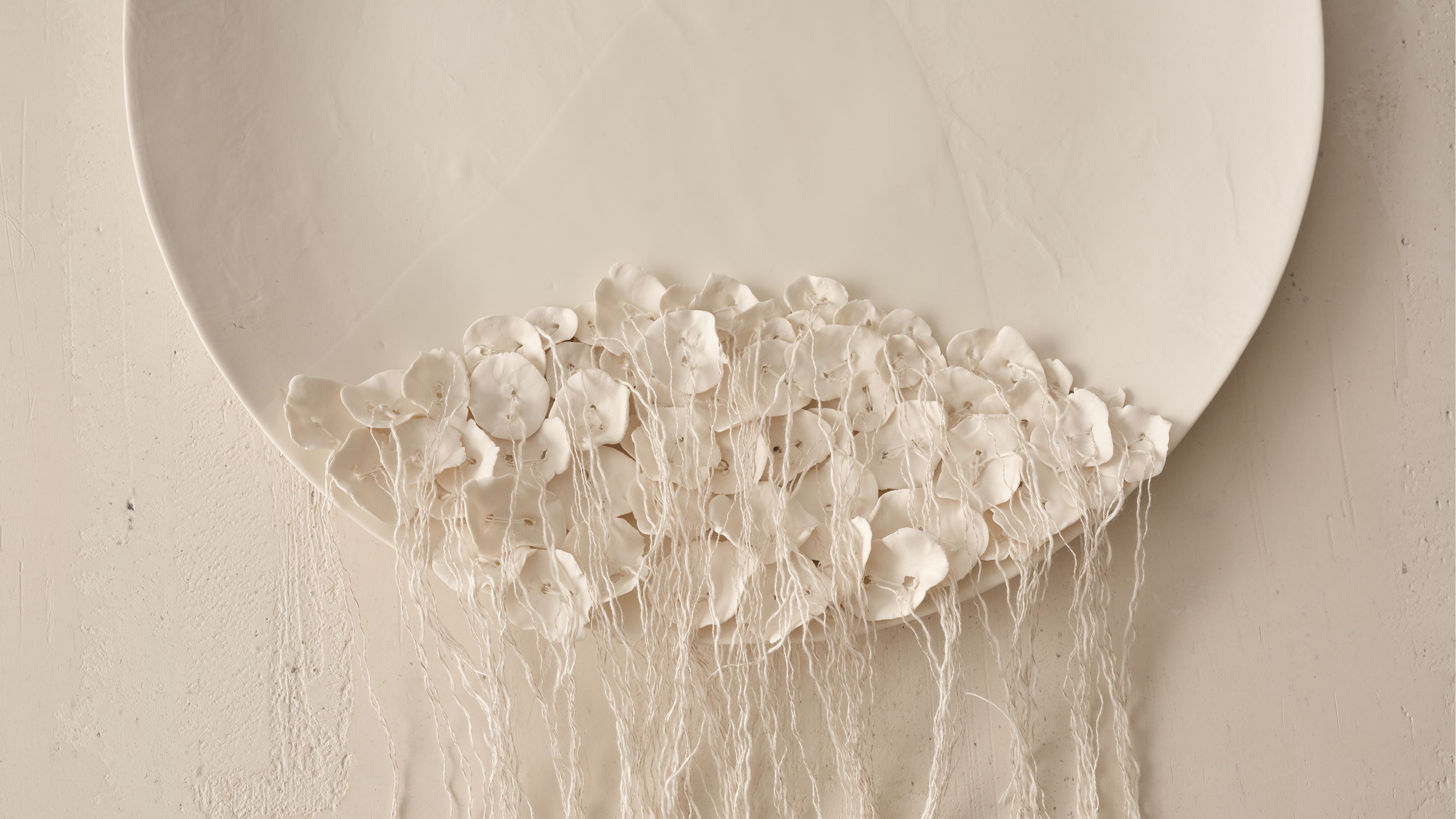 Iris Nesher Ateliers Courbet Porcelain Ceramic Wall Plate