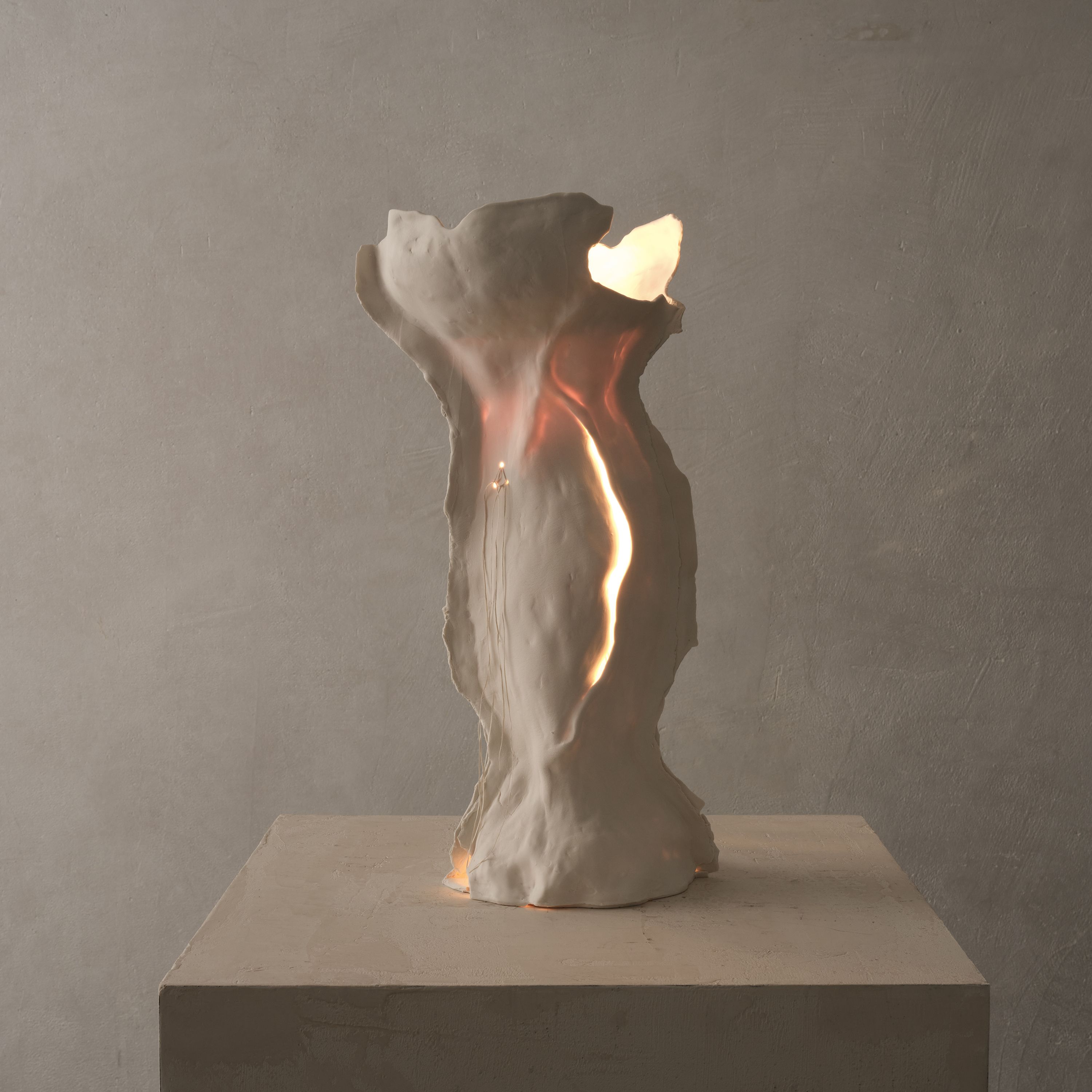 Iris Nesher Ateliers Courbet Porcelain Ceramic Lamp