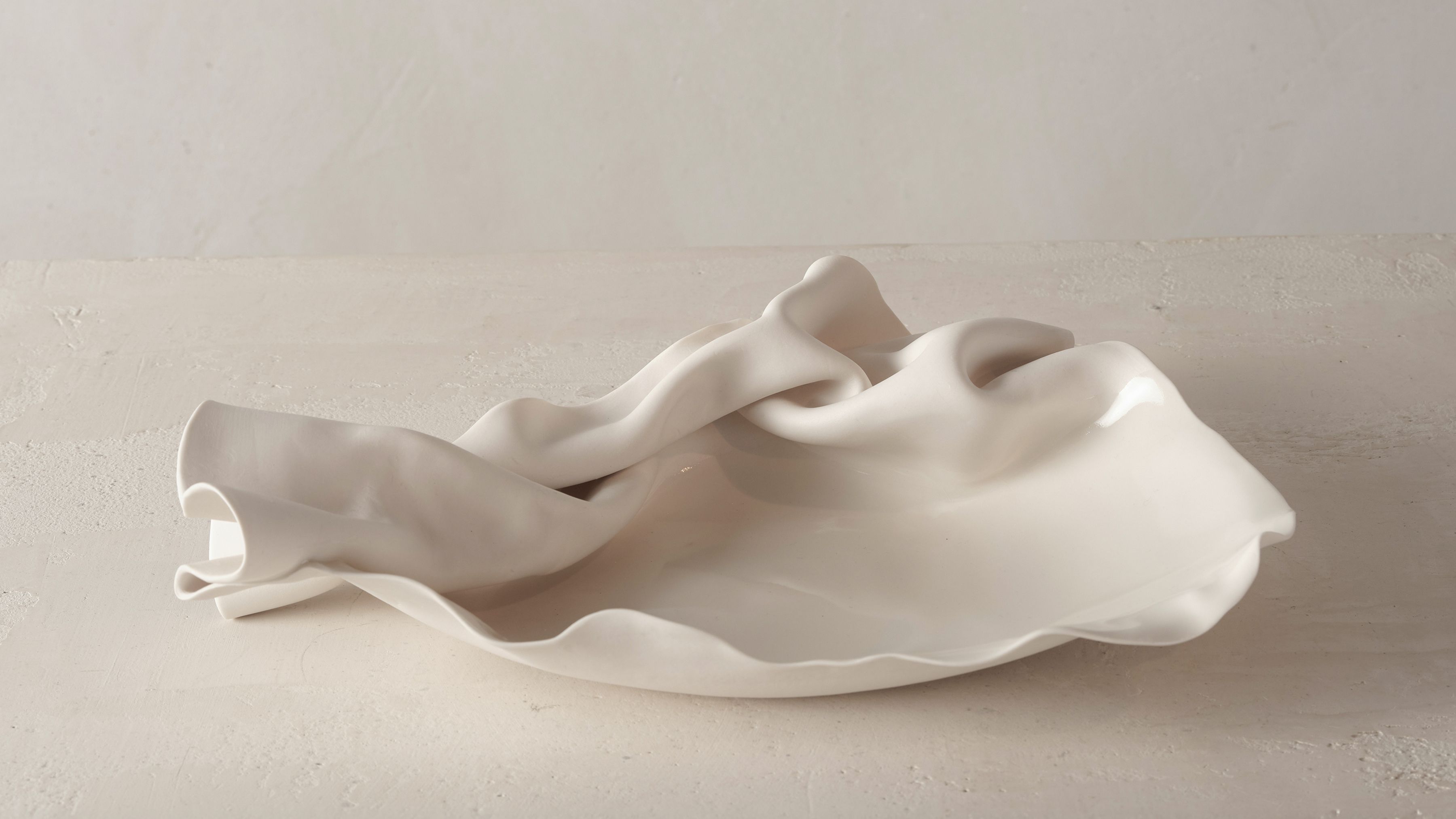 Iris Nesher Ateliers Courbet Porcelain Ceramic Centerpiece