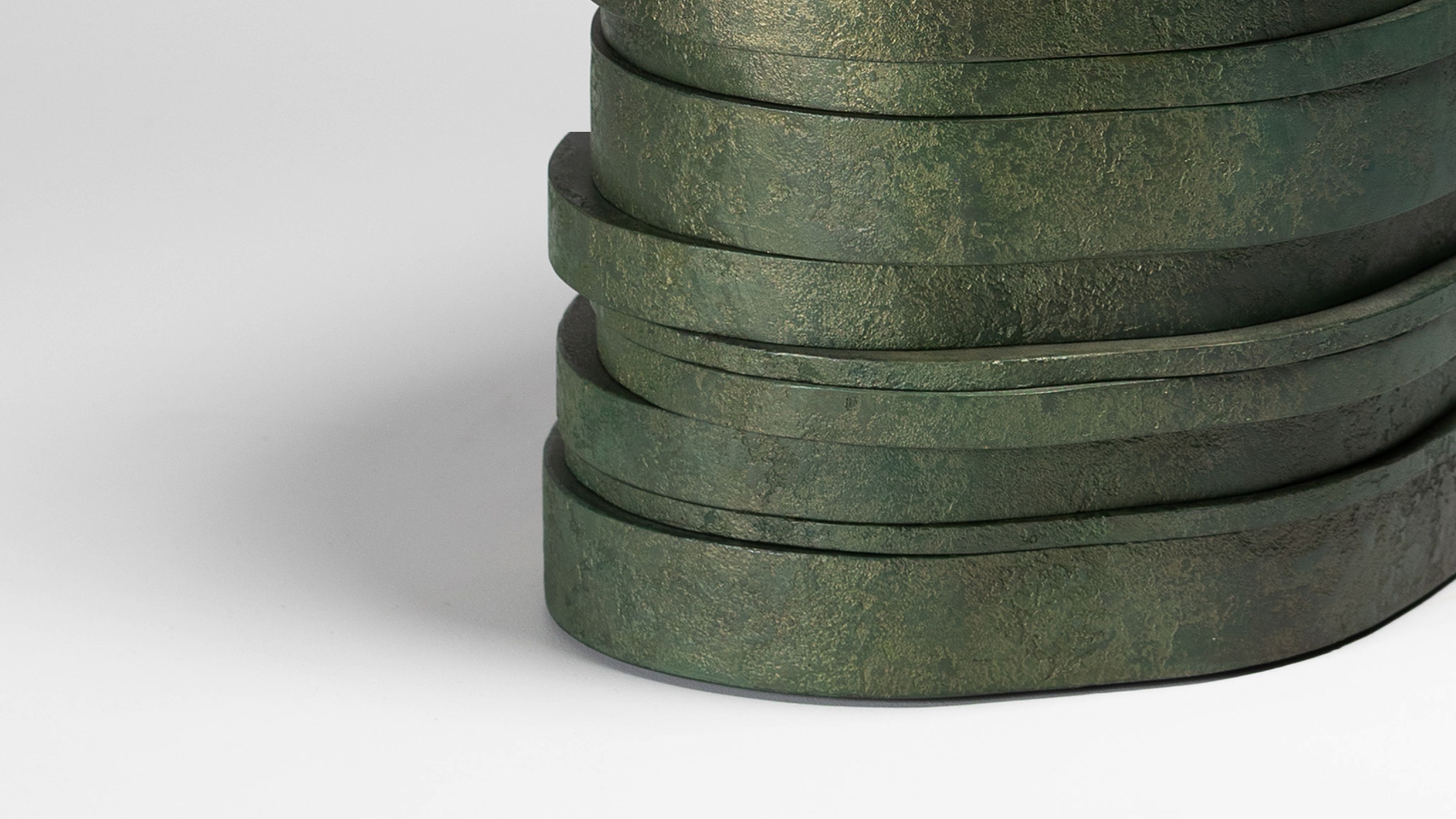 Pierre Bonnefille Ateliers Courbet Tabouret Stone Strates A