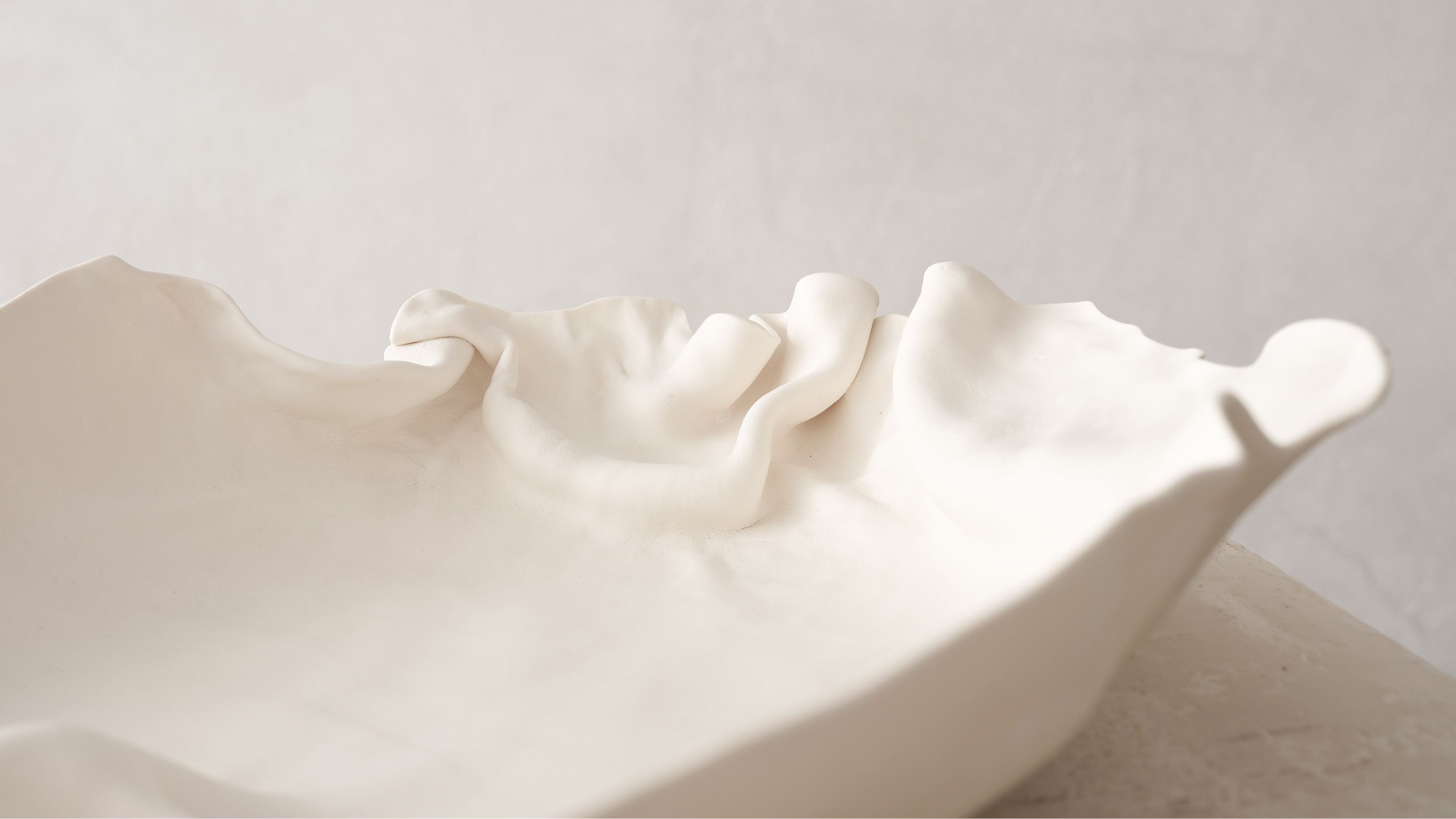 Iris Nesher Ateliers Courbet Porcelain Ceramic Centerpiece