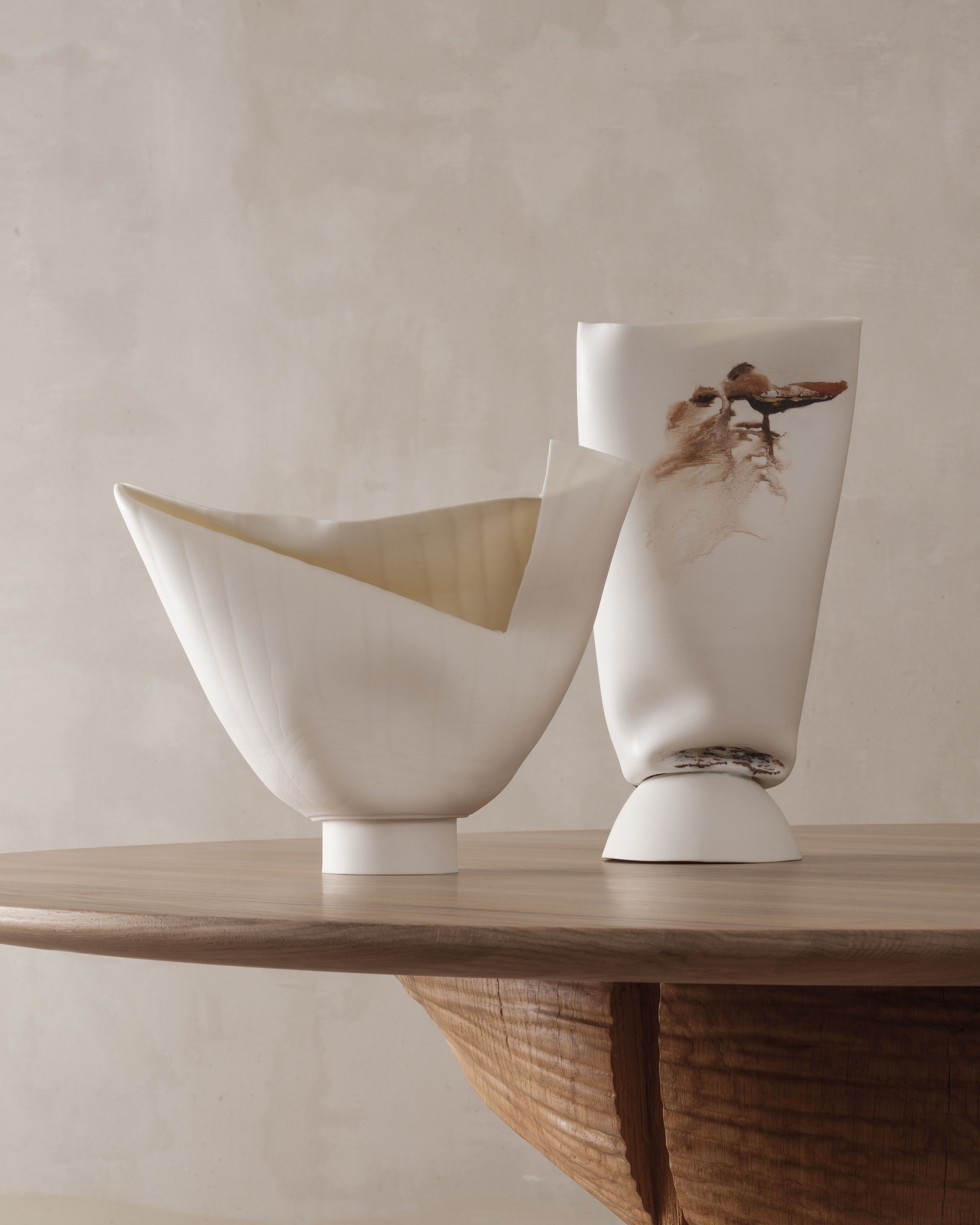 Katherine Glenday and Peter Speliopoulos Ceramic Show at Ateliers Courbet