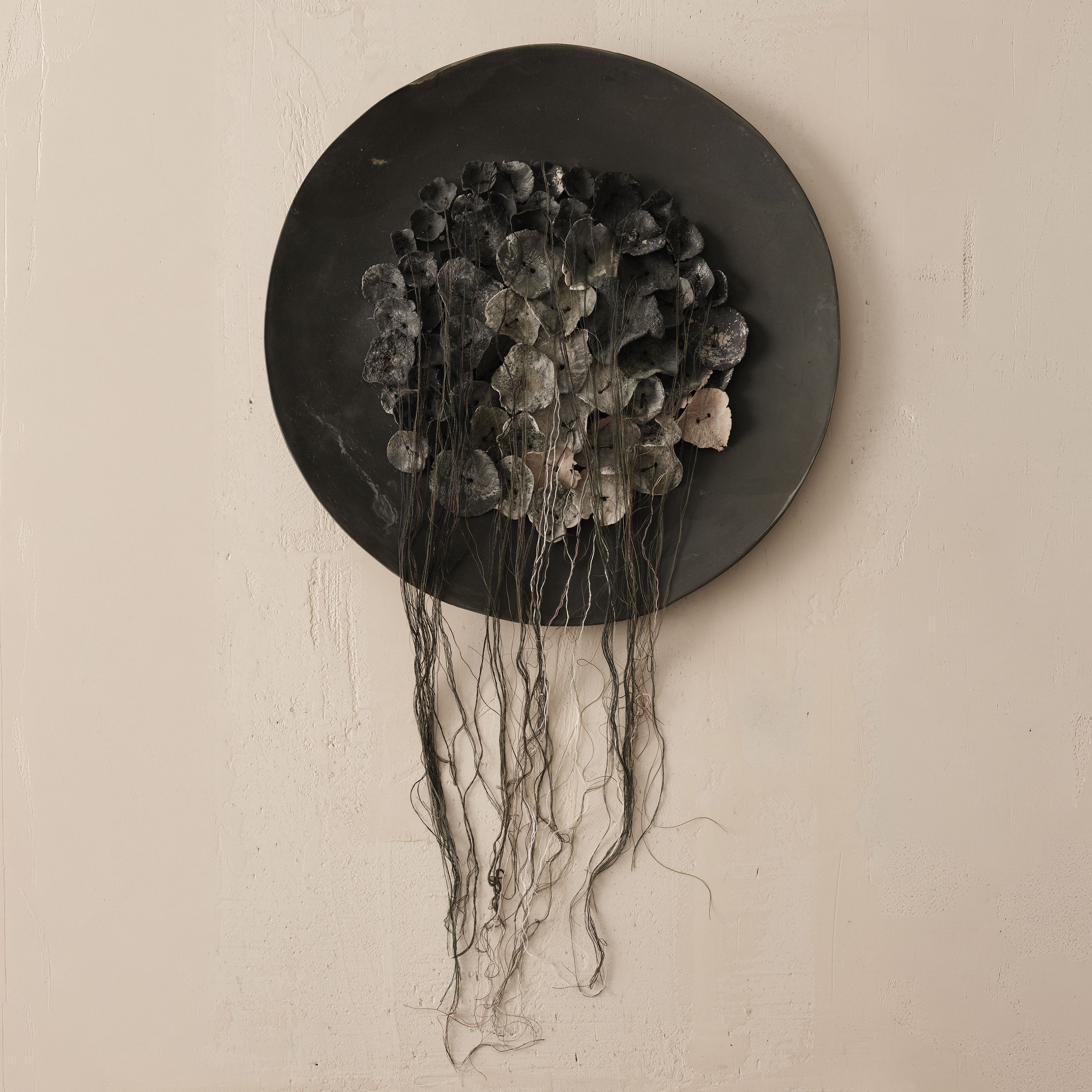 Iris Nesher Ateliers Courbet Porcelain Ceramic Wall Plate