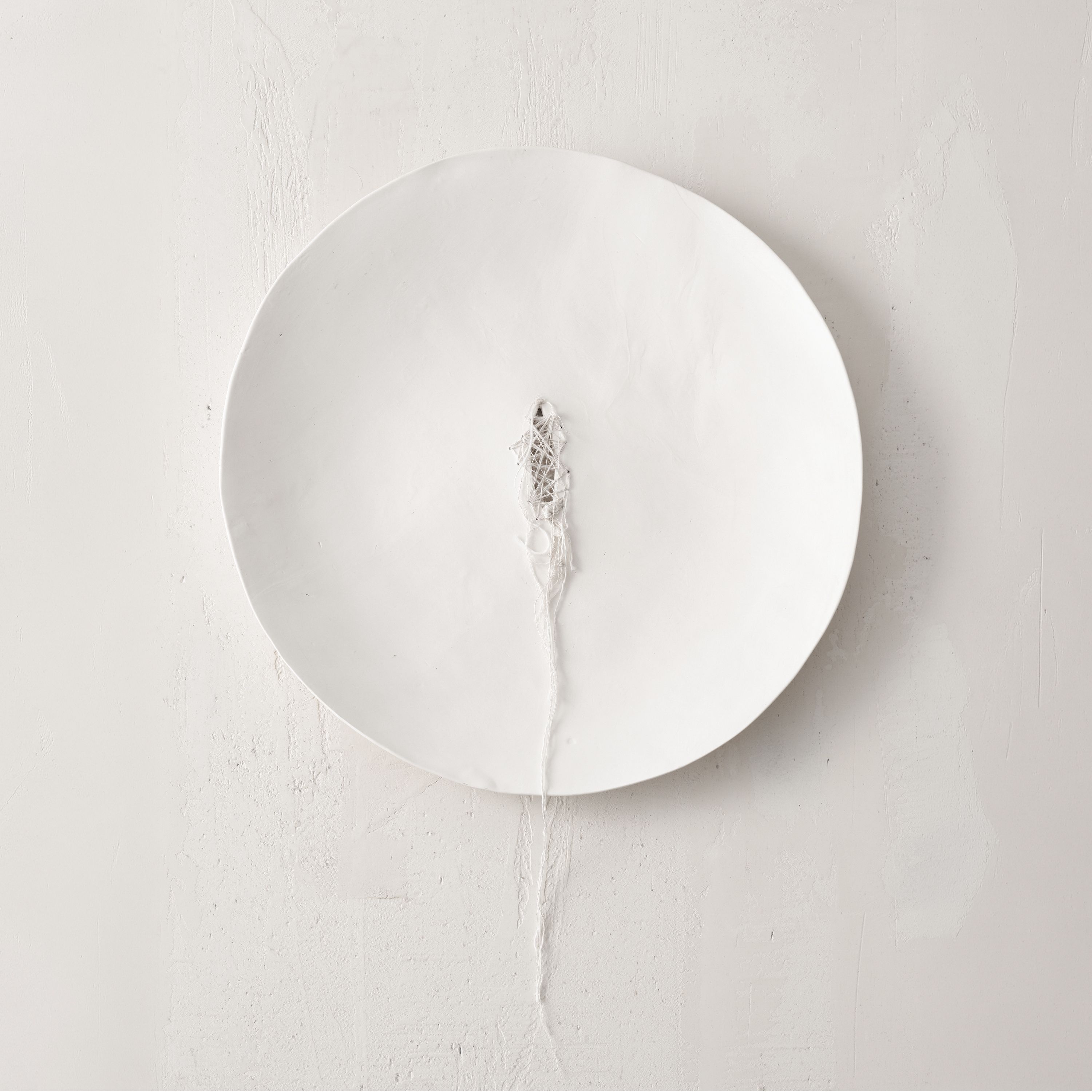 Iris Nesher Ateliers Courbet Porcelain Ceramic Wall Plate