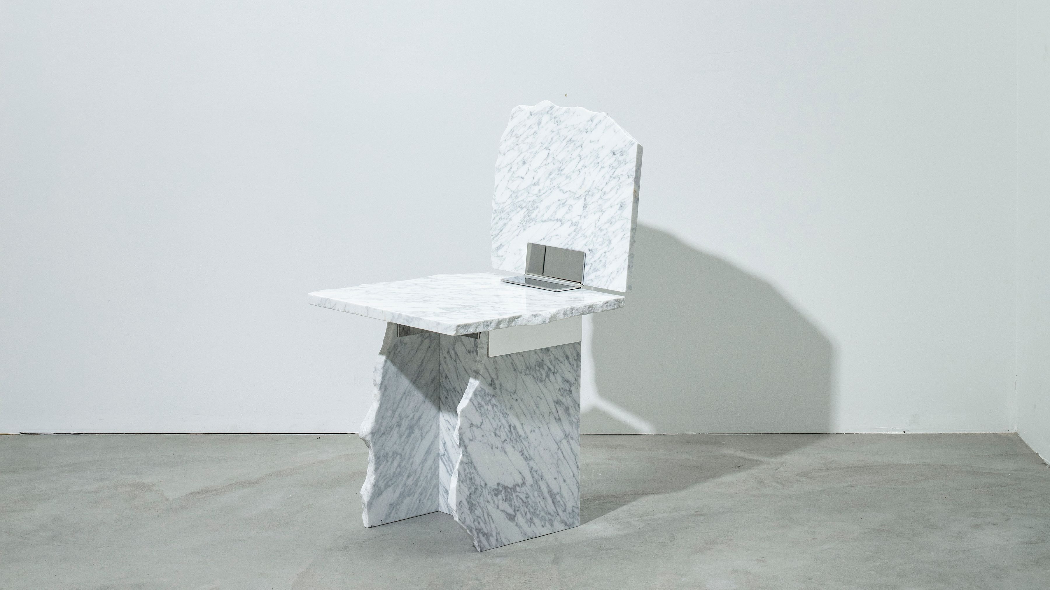 AtMa Ateliers Courbet Japanese Refurbished Marble Chair Sur+PLUS