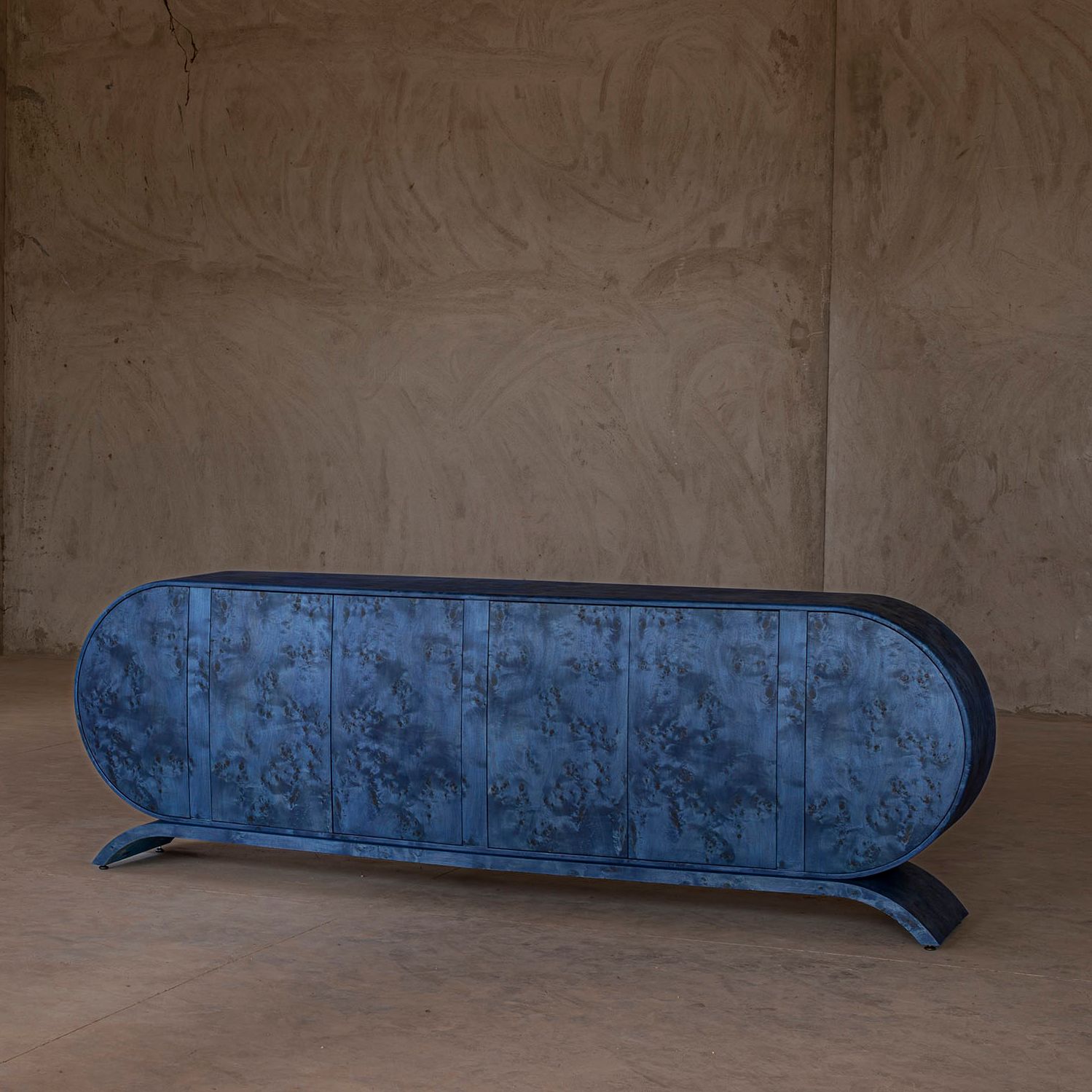 Hamza Kadiri Ateliers Courbet Blue Credenza 040919
