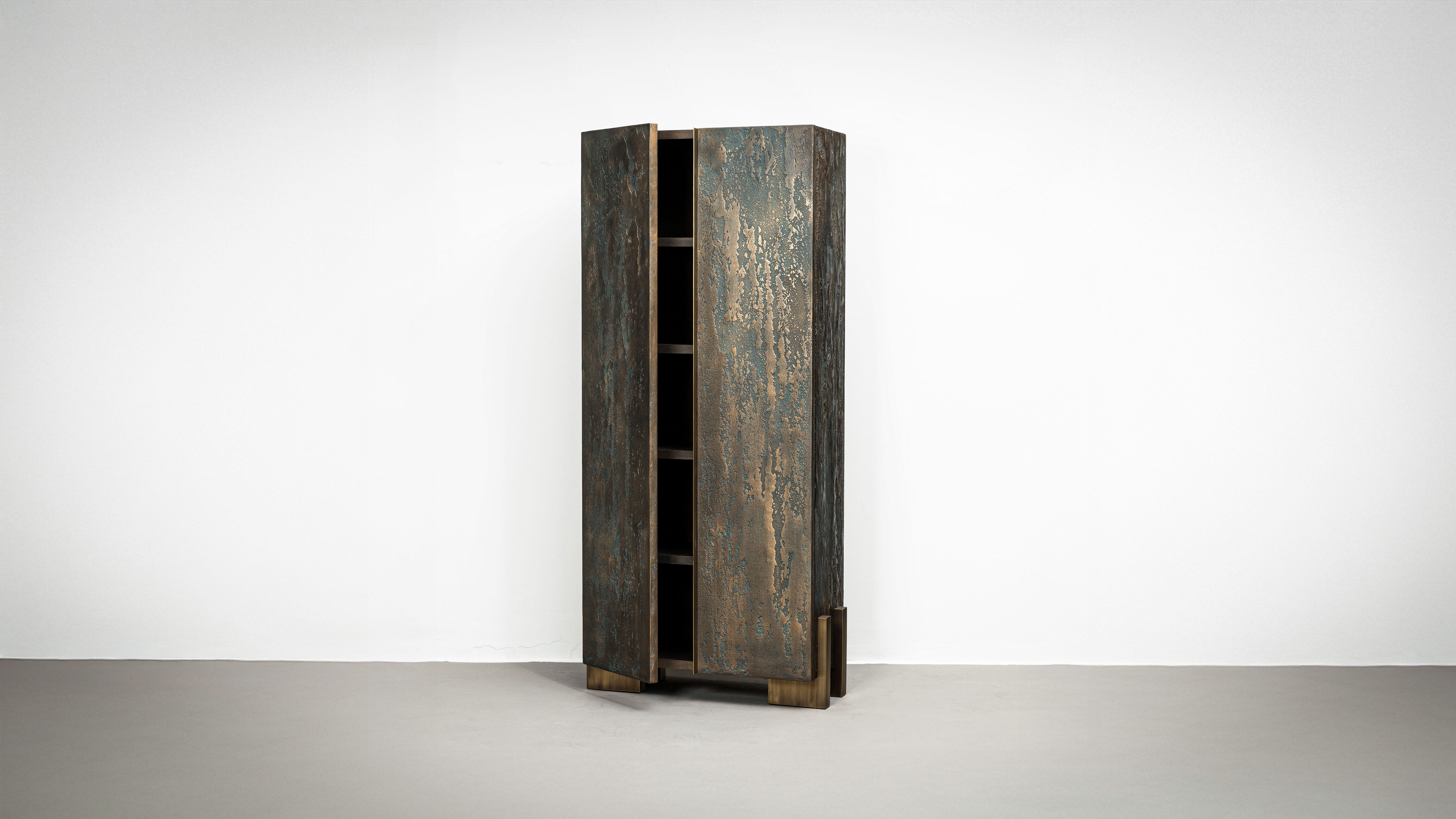 Pierre Bonnefille Ateliers Courbet Armoire Bloc Vert de Gris