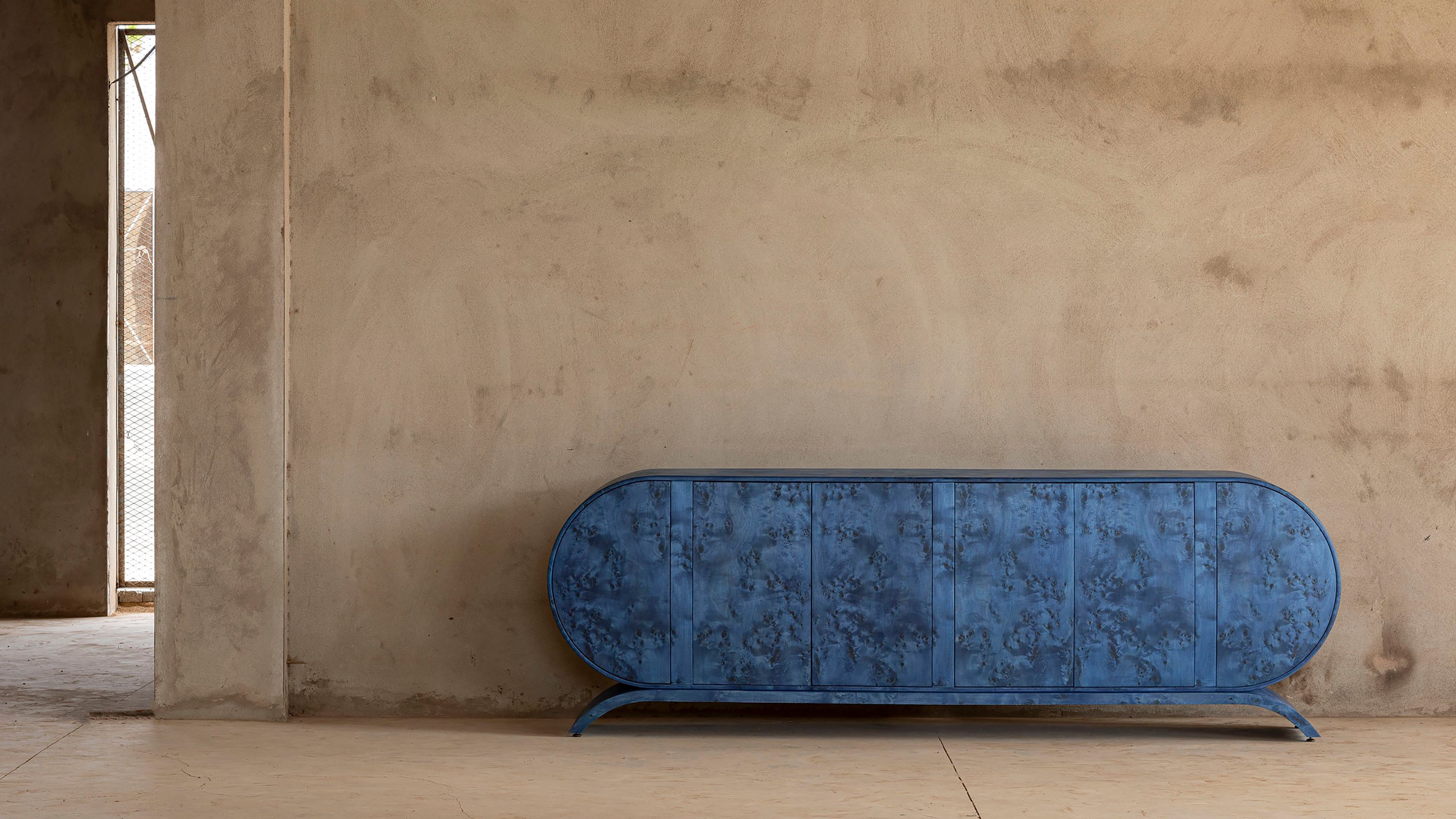 Ateliers Courbet Hamza Kadiri Blue Credenza 040919