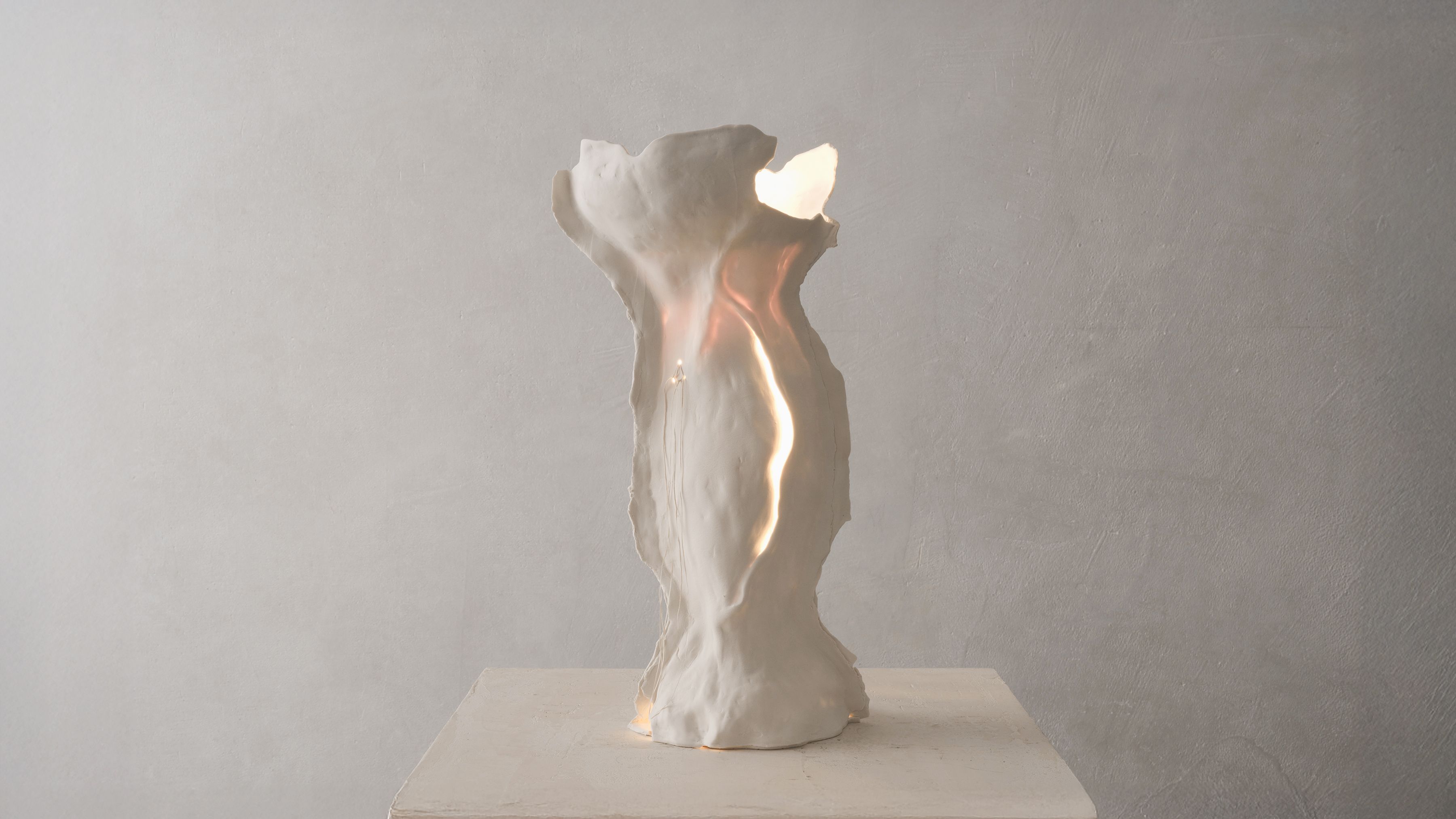 Iris Nesher Ateliers Courbet Porcelain Ceramic Lamp