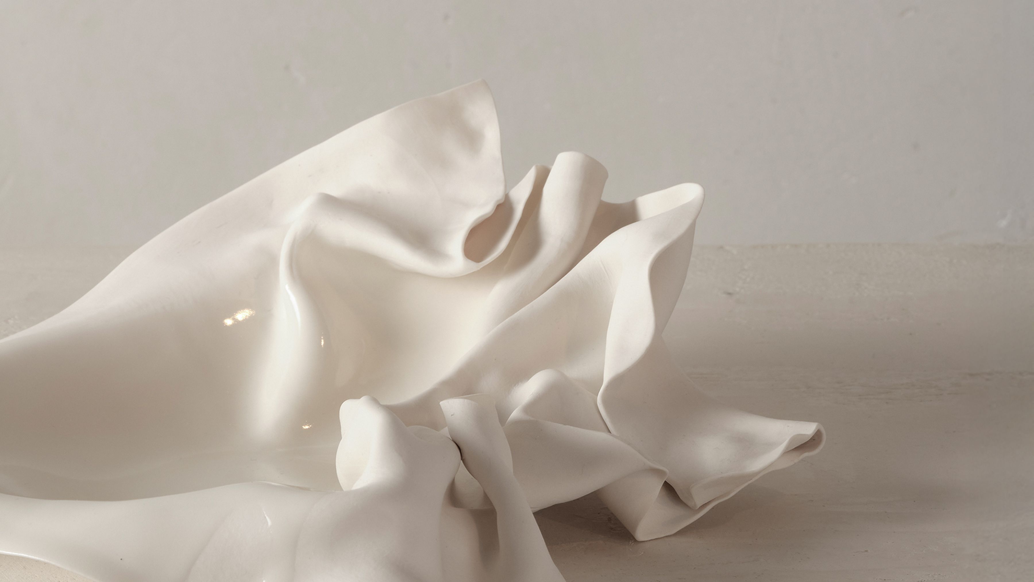 Iris Nesher Ateliers Courbet Porcelain Ceramic Centerpiece