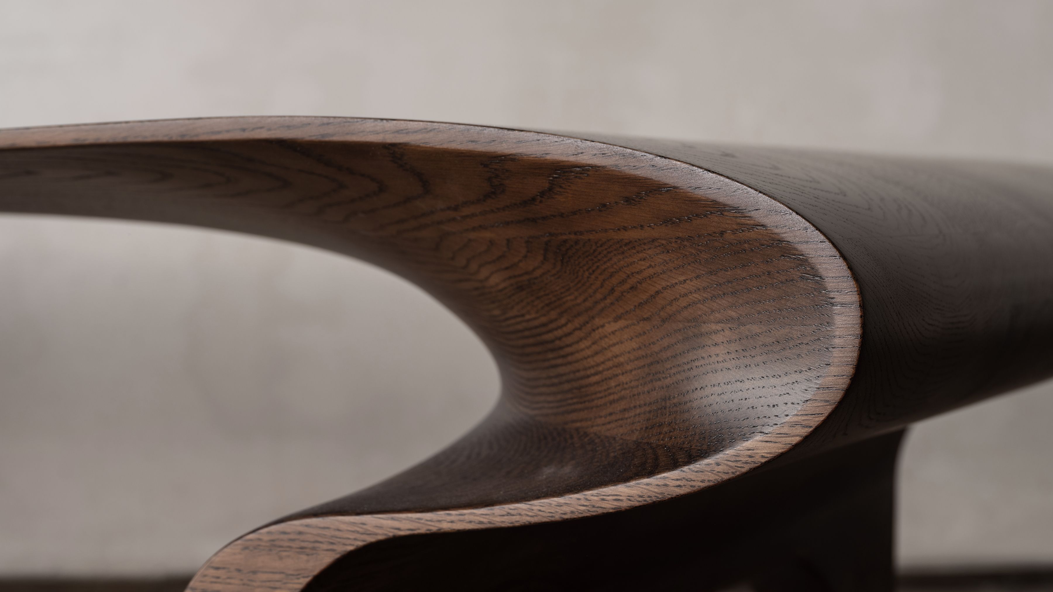 Bodo Sperlein and Ateliers Courbet present the Contour line Coffee Table Handcrafted in Wood in Europe
