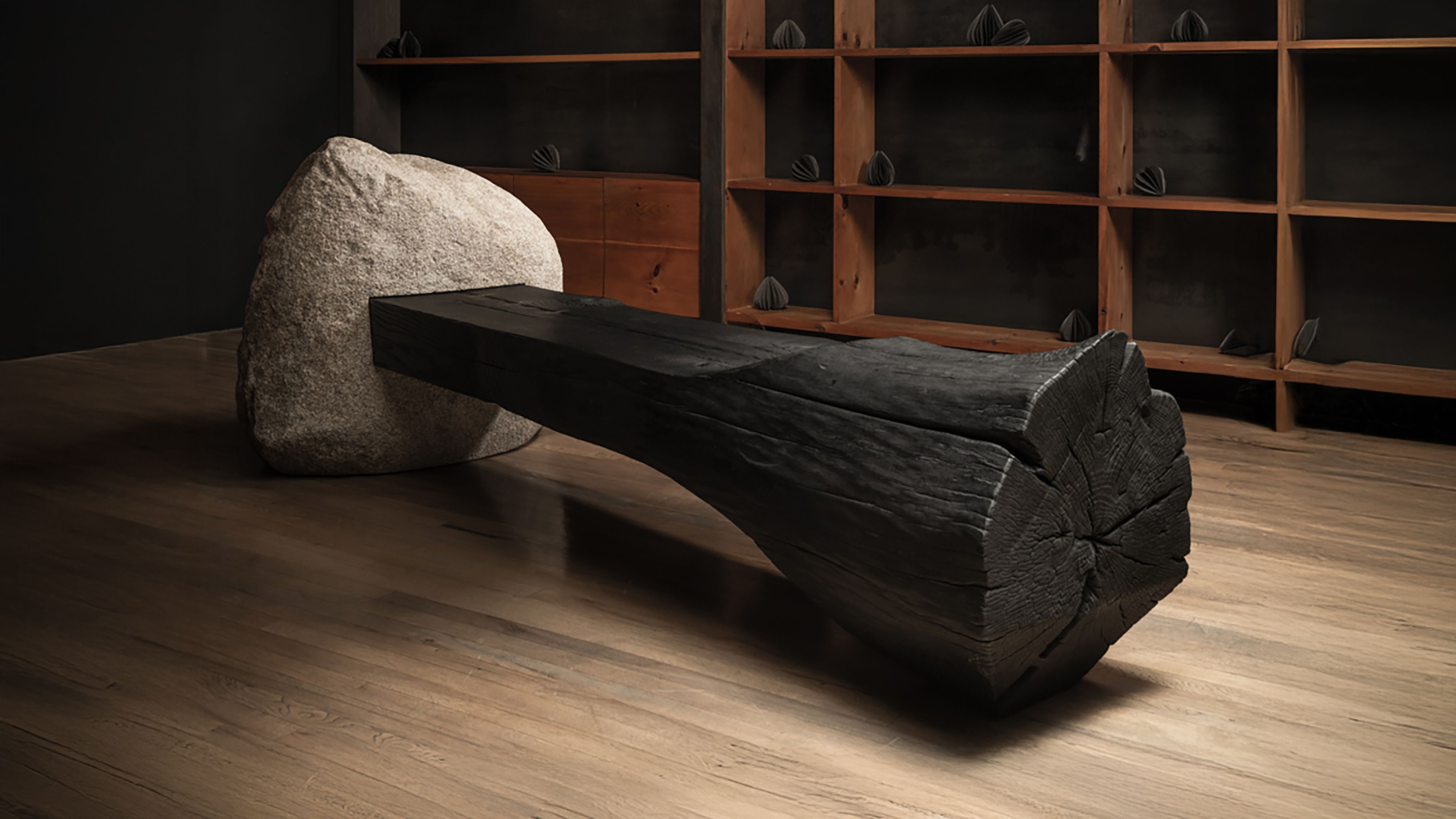 Ethan Stebbins Ateliers Courbet Winter Bench Wabi Sabi