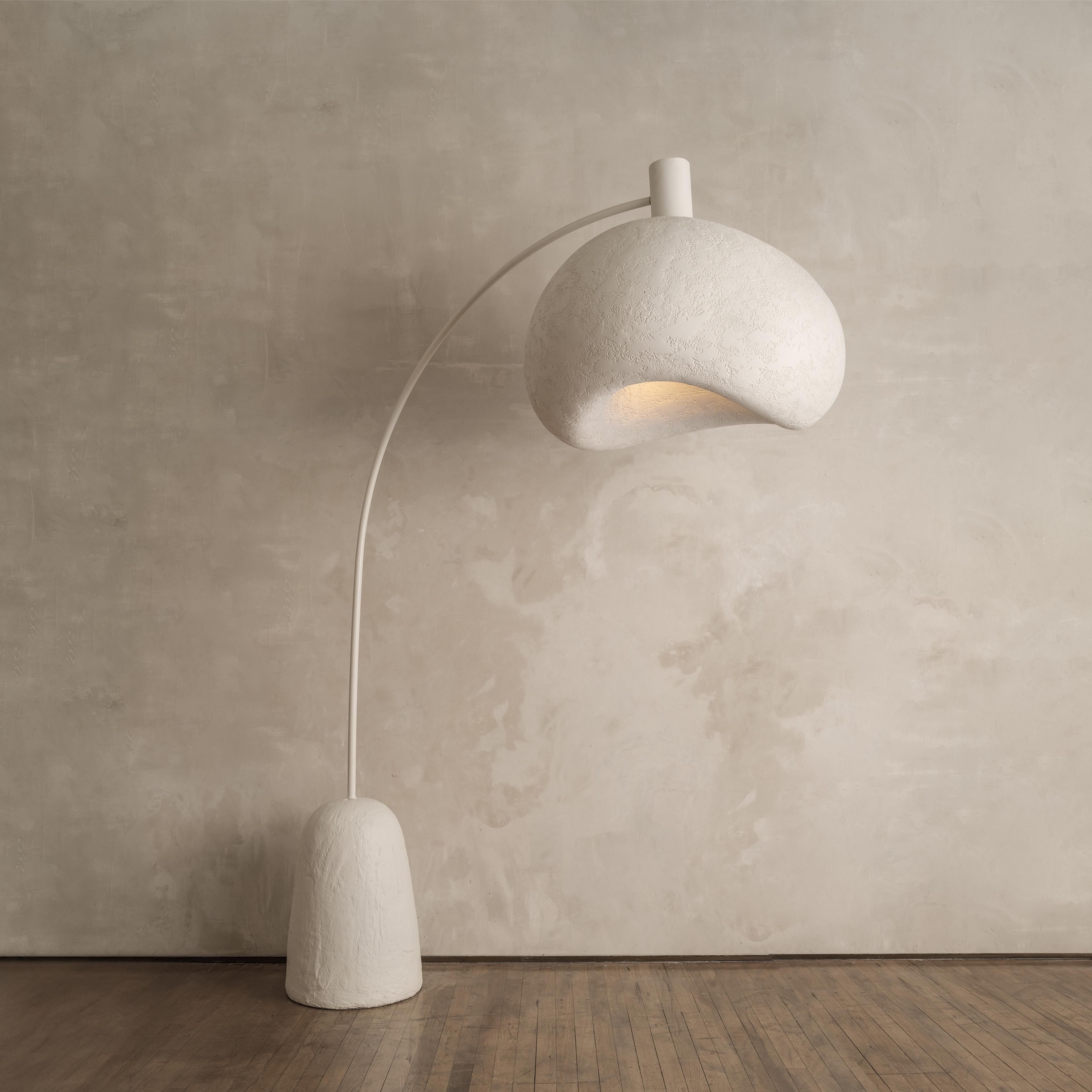 Serhii Makhno Ateliers Courbet Khmara Floor Lamp White