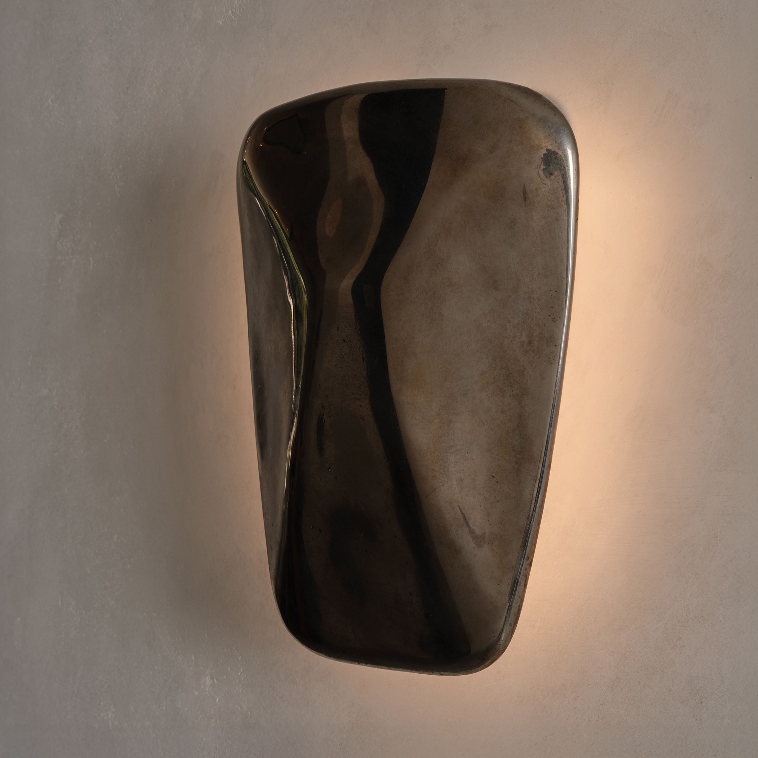 Pierre Yves Guenec Ateliers Courbet Svalinn Sconce Nickel