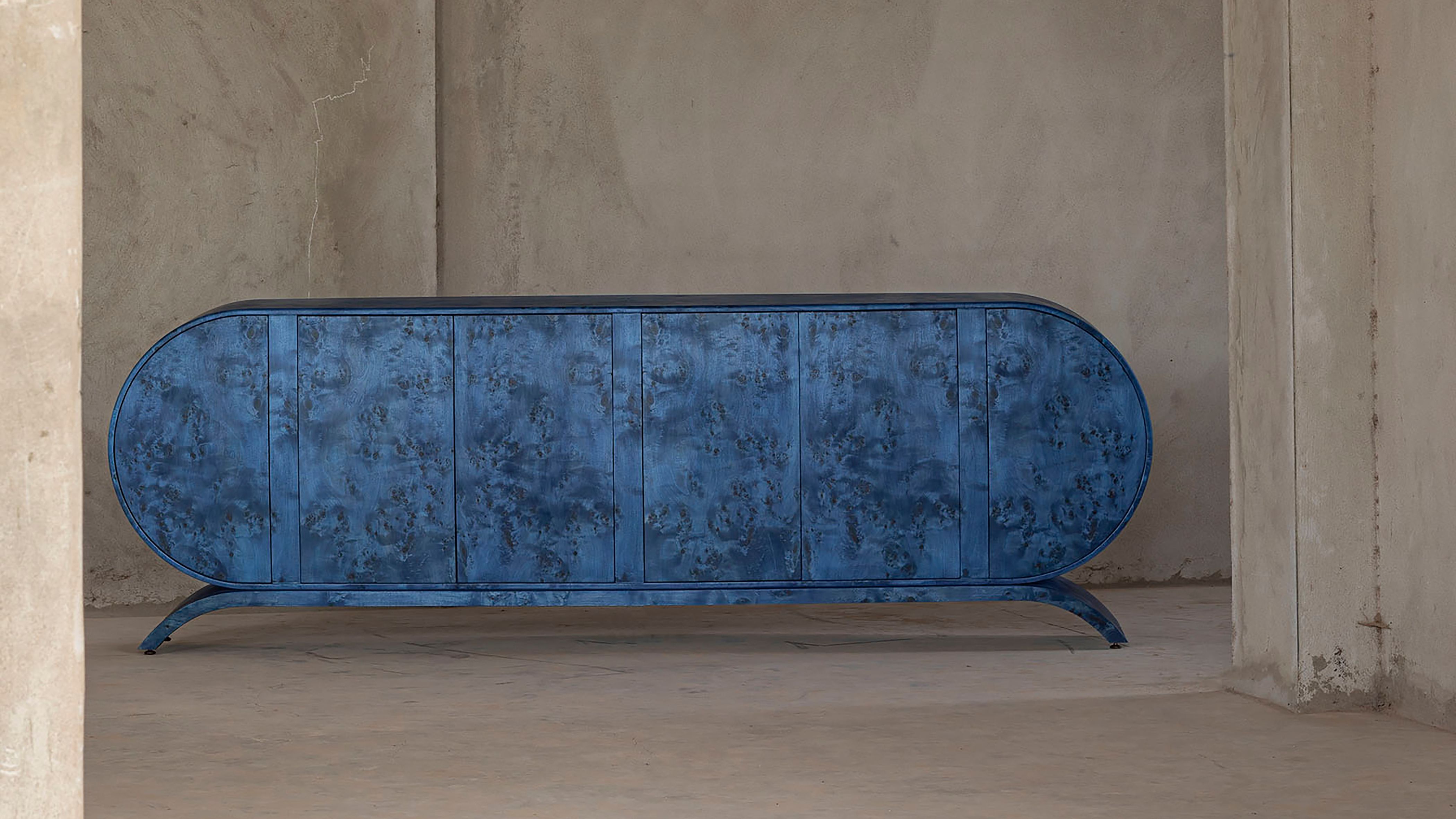 Ateliers Courbet Hamza Kadiri Blue Credenza 040919