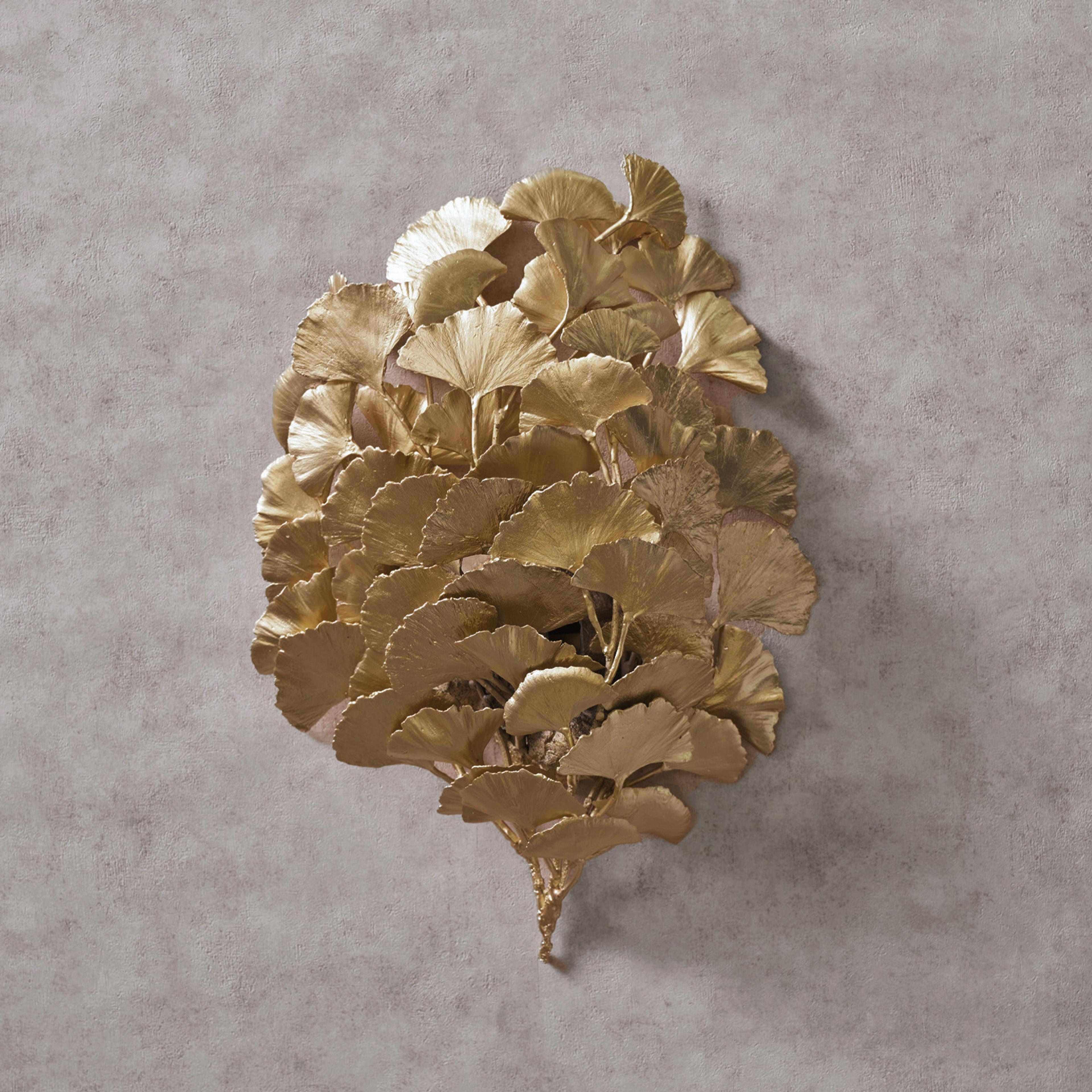 Ginkgo Sconce by Veronica Mar