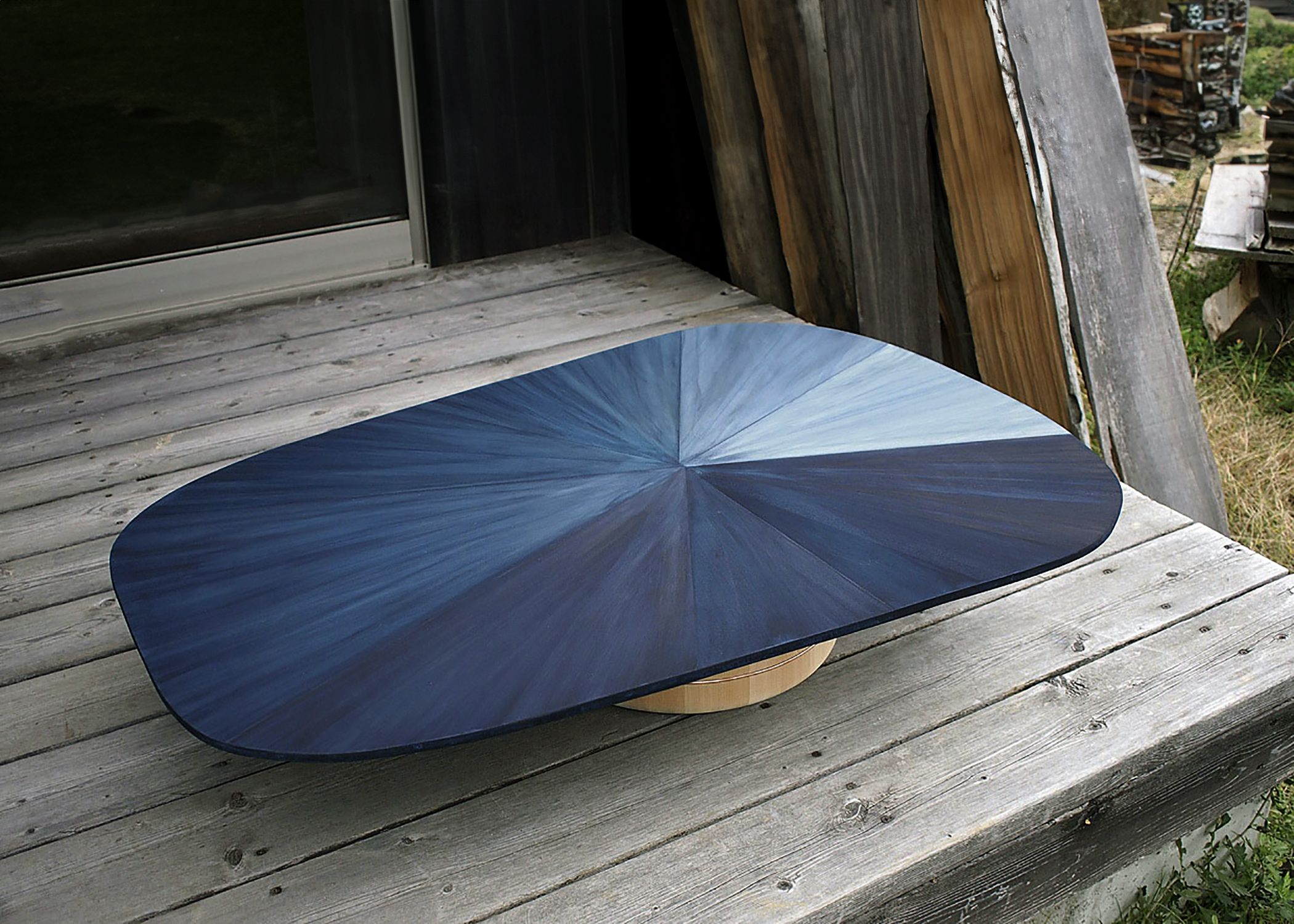 Shuji Nakagawa Ateliers Courbet Indigo Low Table