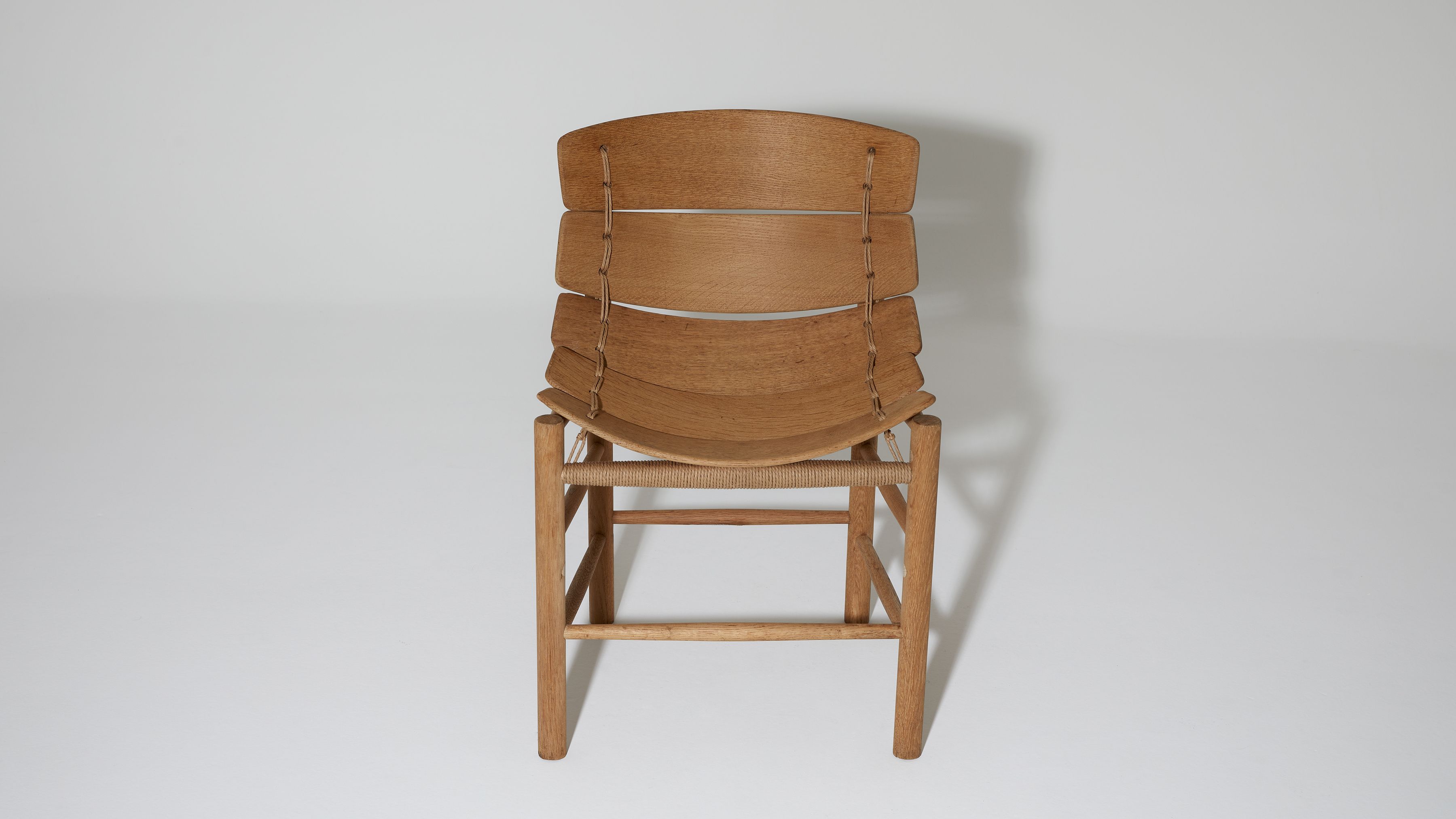 AtMa Ateliers Courbet Japanese Refurbished Wood Chair J39.5 Beatle