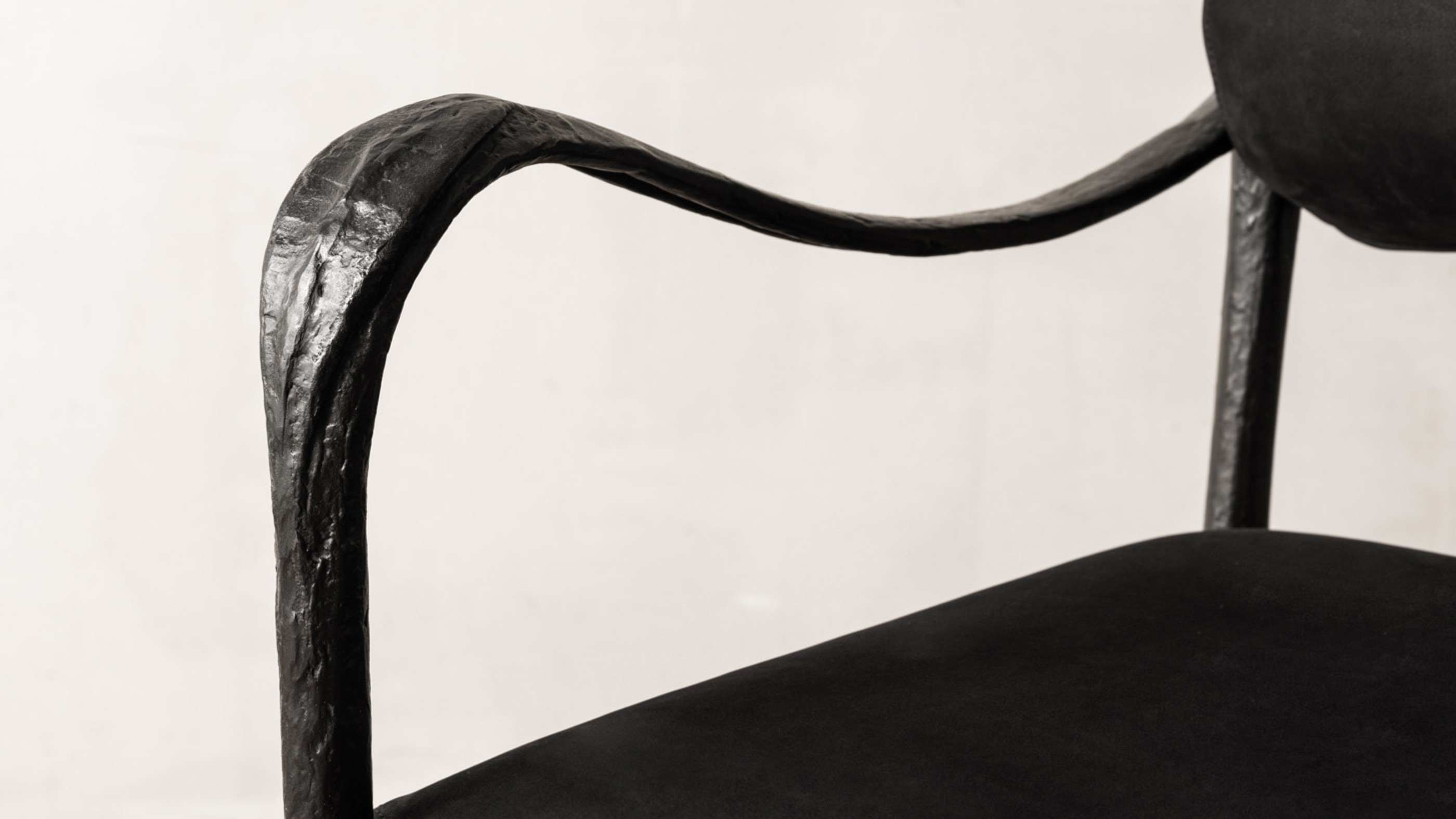 Philippe Anthonioz Ateliers Courbet Bronze Chair Sculpture M068