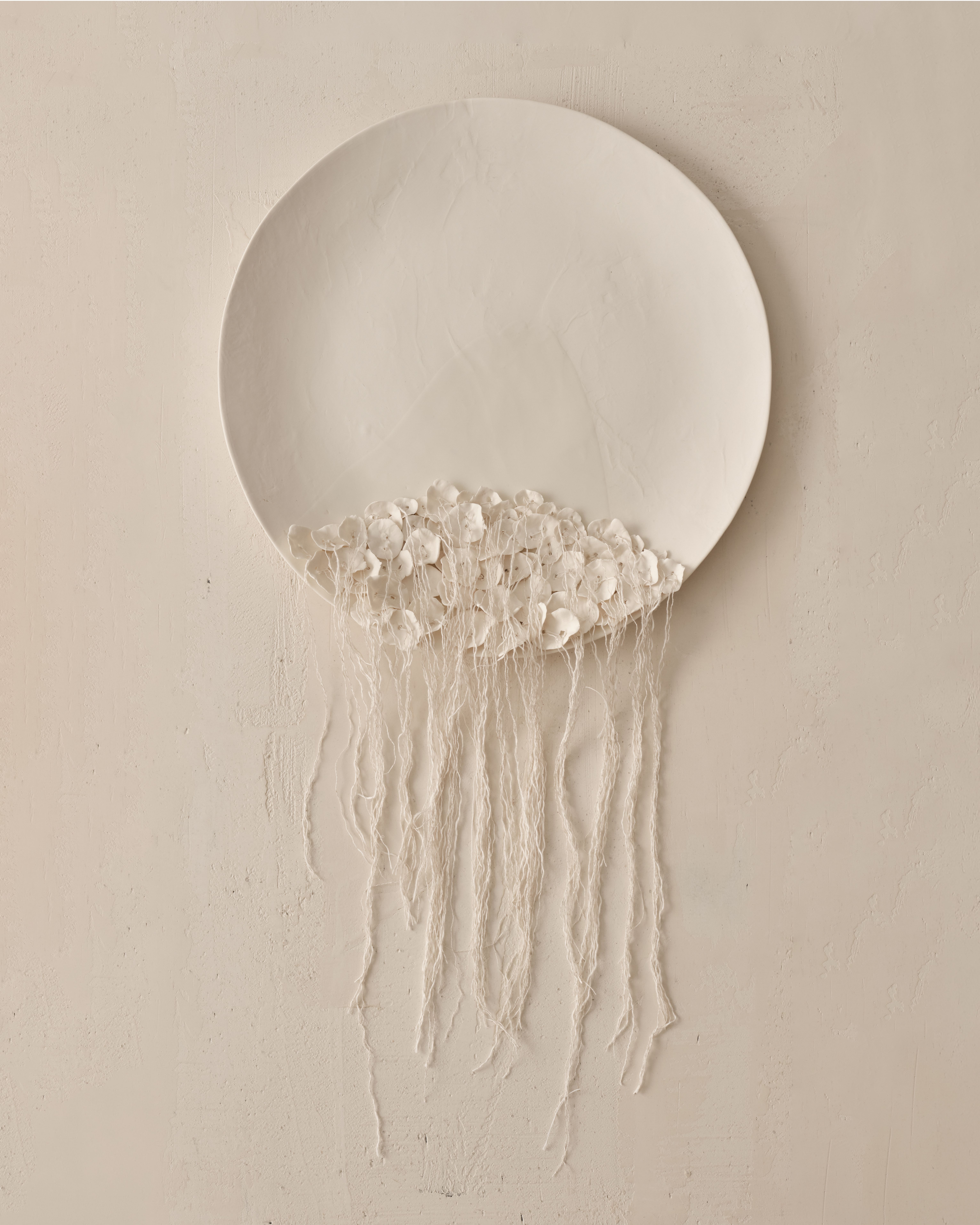 Ateliers Courbet Iris Nesher Porcelain Wall Plates