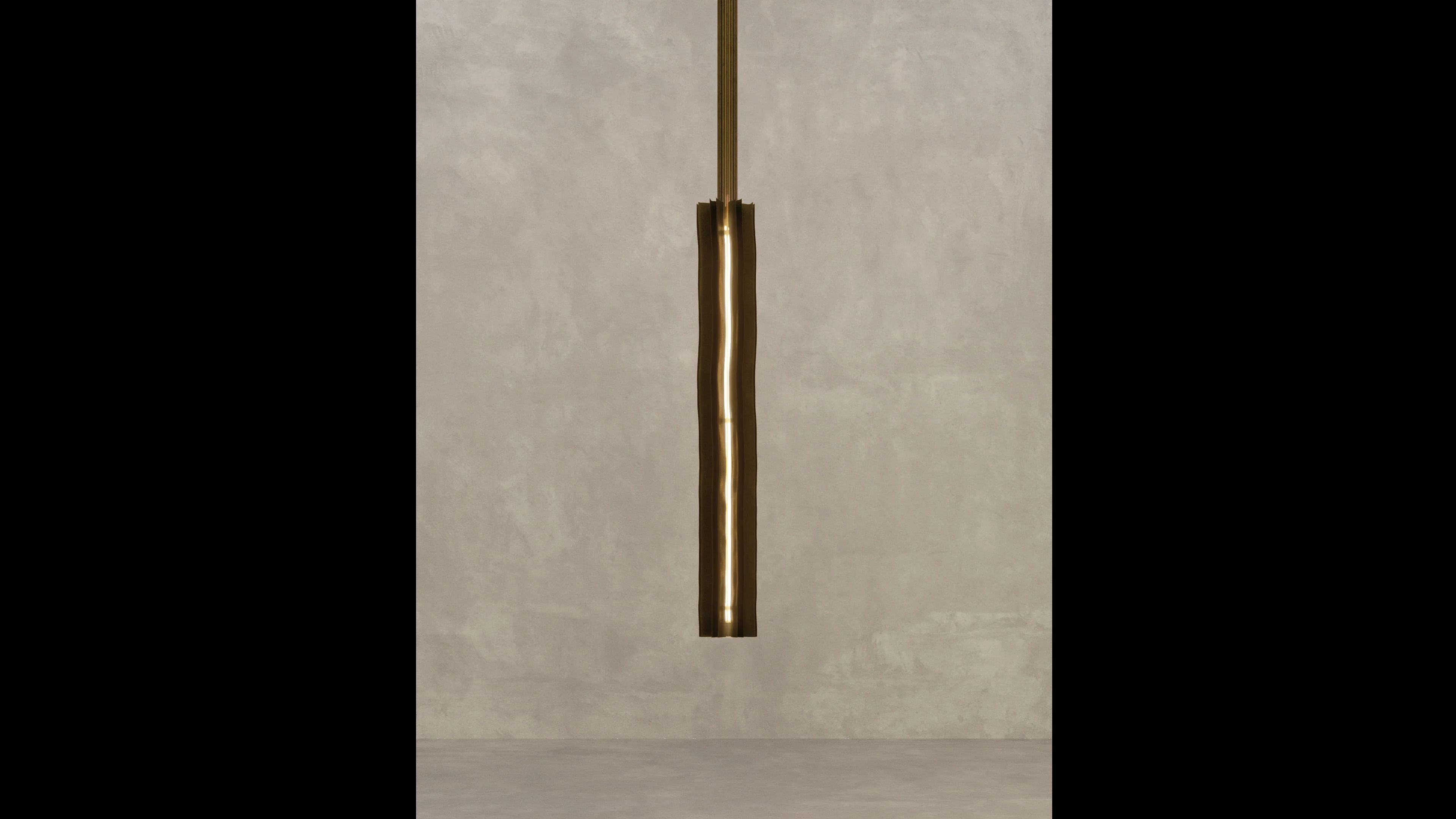 Hector Esrawe Ateliers Courbet Penumbra Ceiling Light Sculpture