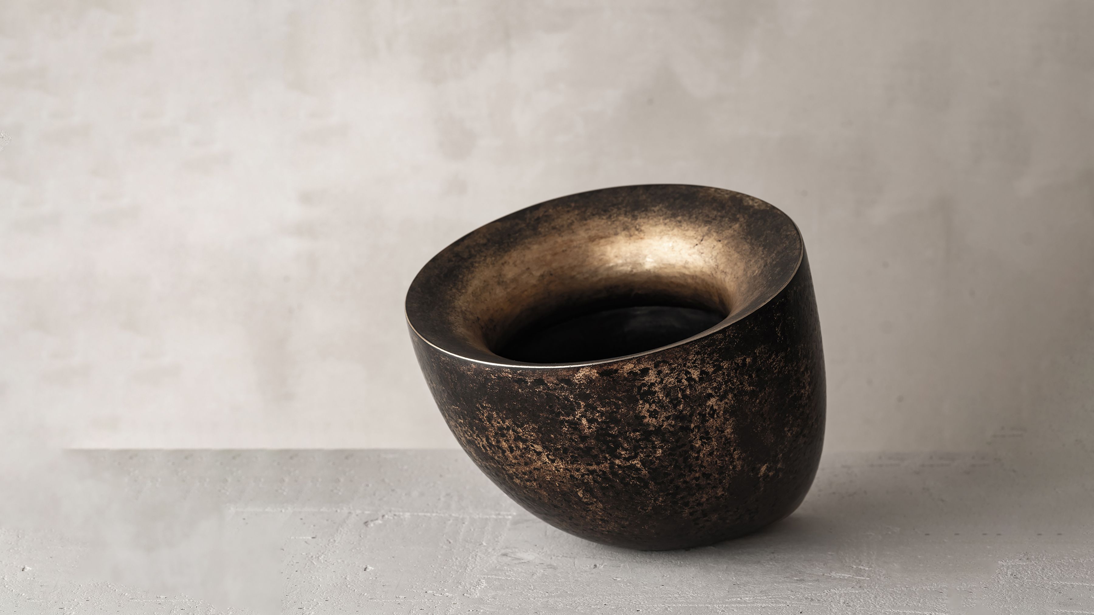 Herve Wahlen Ateliers Courbet Metal Sculptures/Vessels