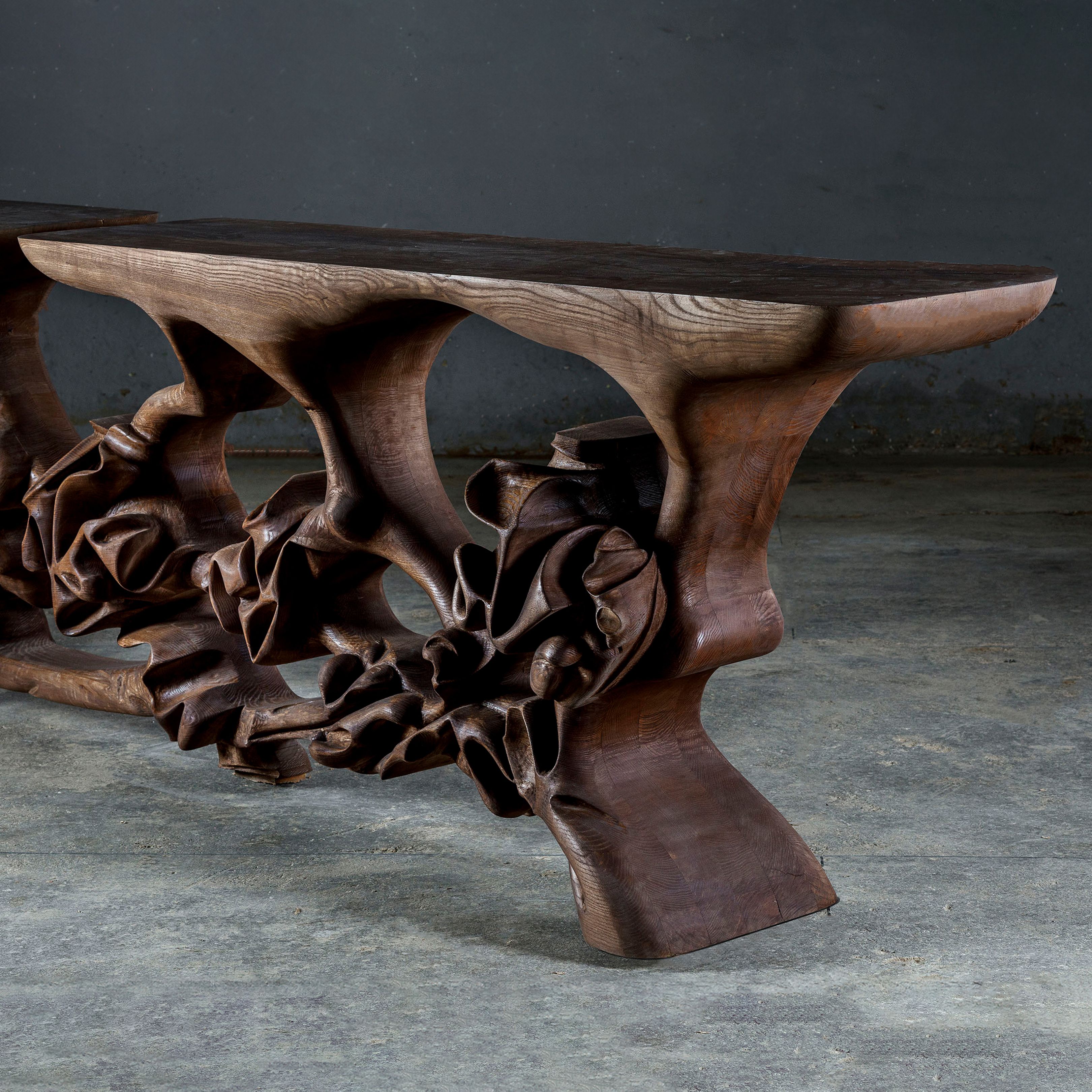 Hamza Kadiri Ateliers Courbet Sculptural Console Table