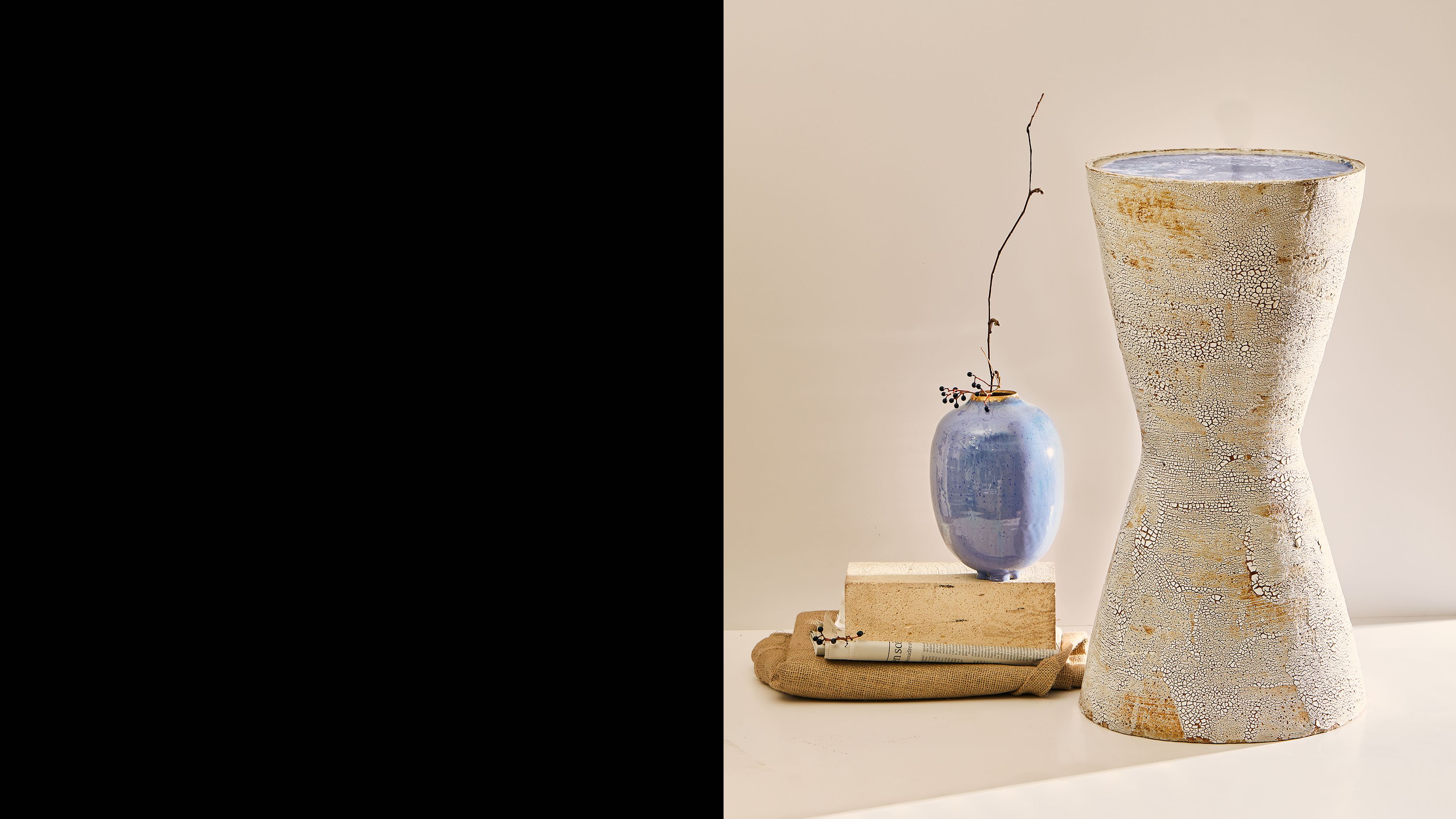 Karen Swami Ateliers Courbet Ceramic Side Table OO Bianca 4