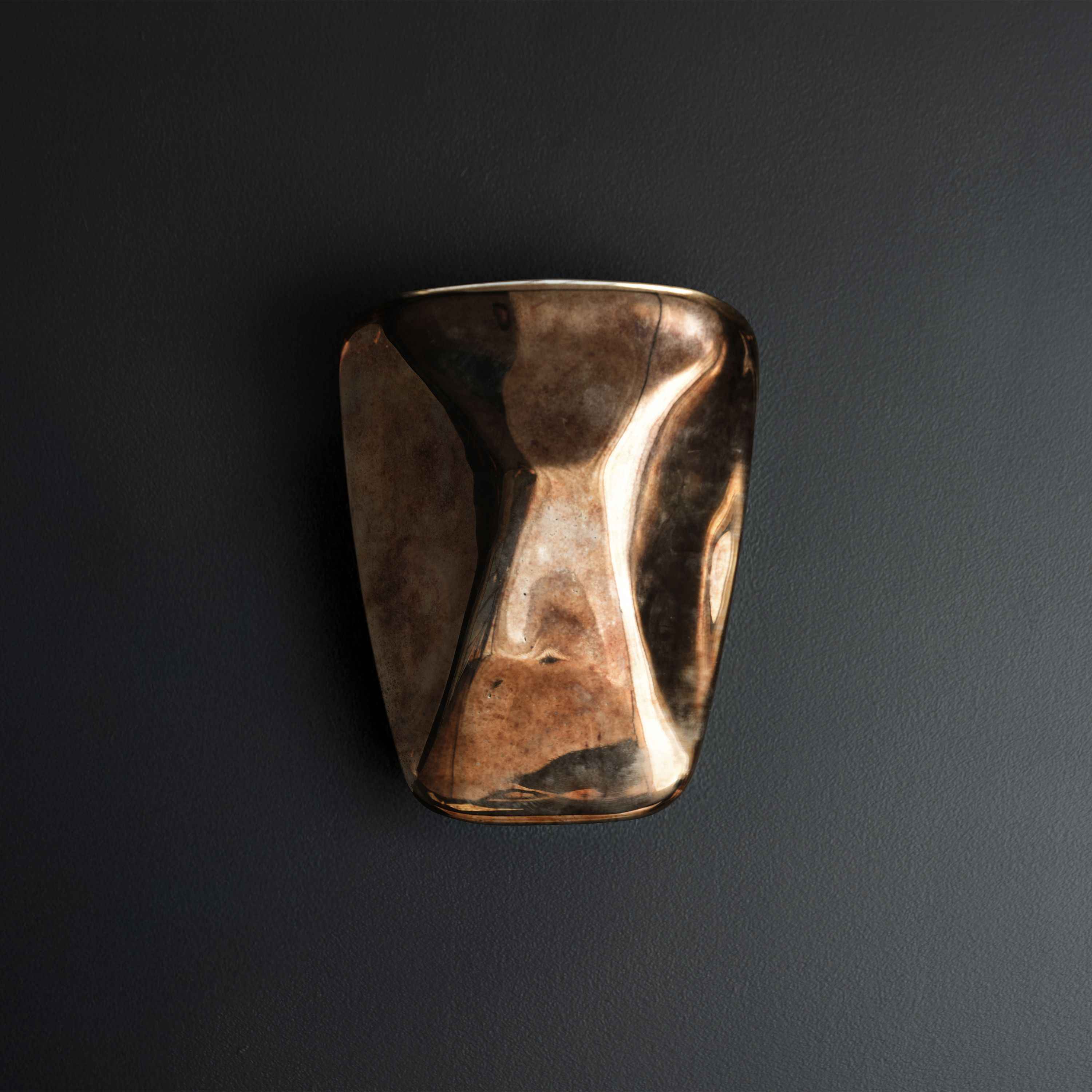 Pierre Yves Guenec Ateliers Courbet Svalinn Sconce Nickel
