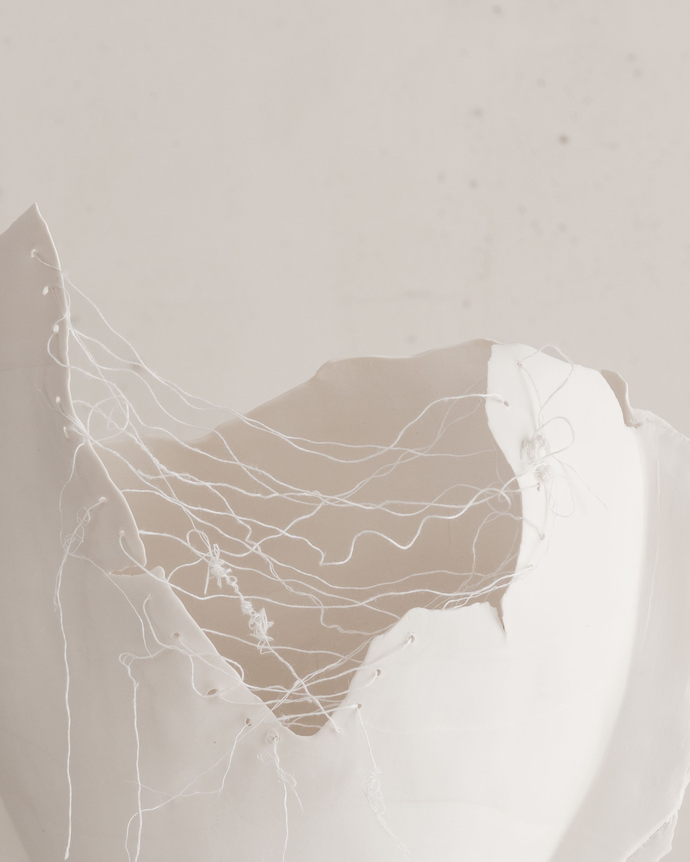 Iris Nesher Porcelain Ceramic Exhibition at Ateliers Courbet