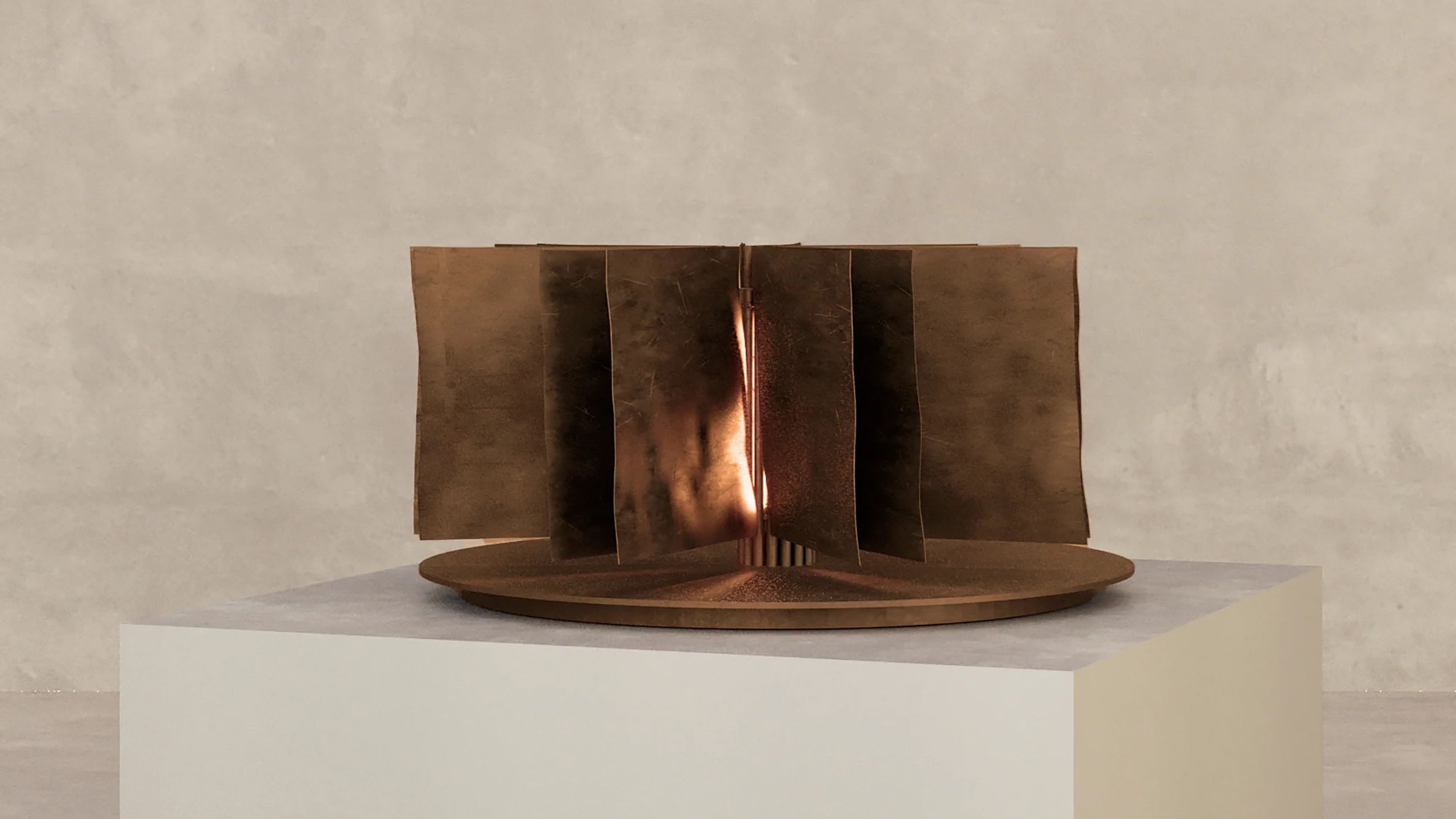 Hector Esrawe Ateliers Courbet Penumbra Table Light Sculpture