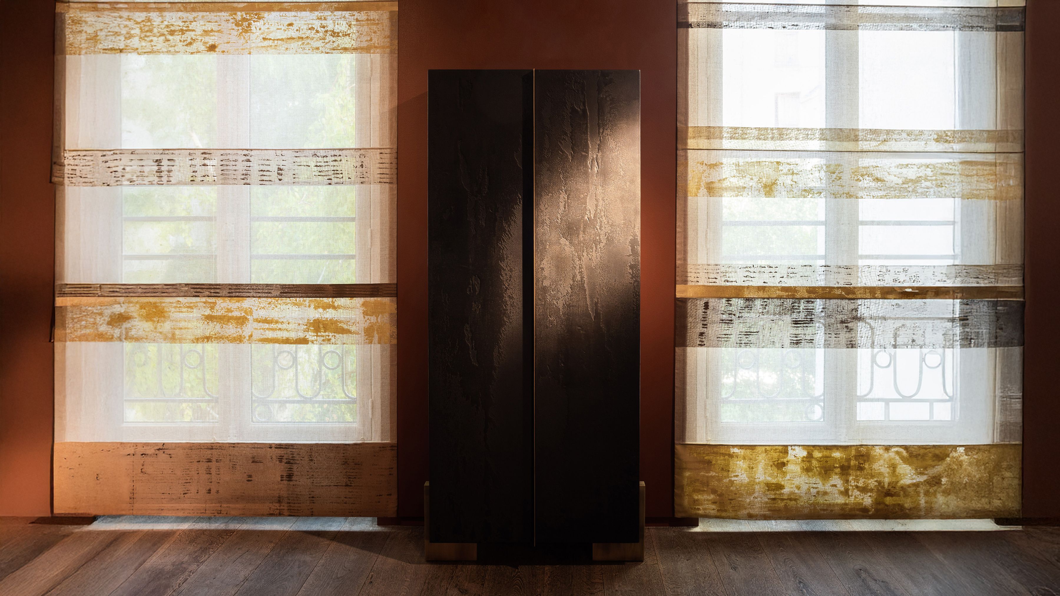 Pierre Bonnefille Ateliers Courbet Armoire Bloc Carbone