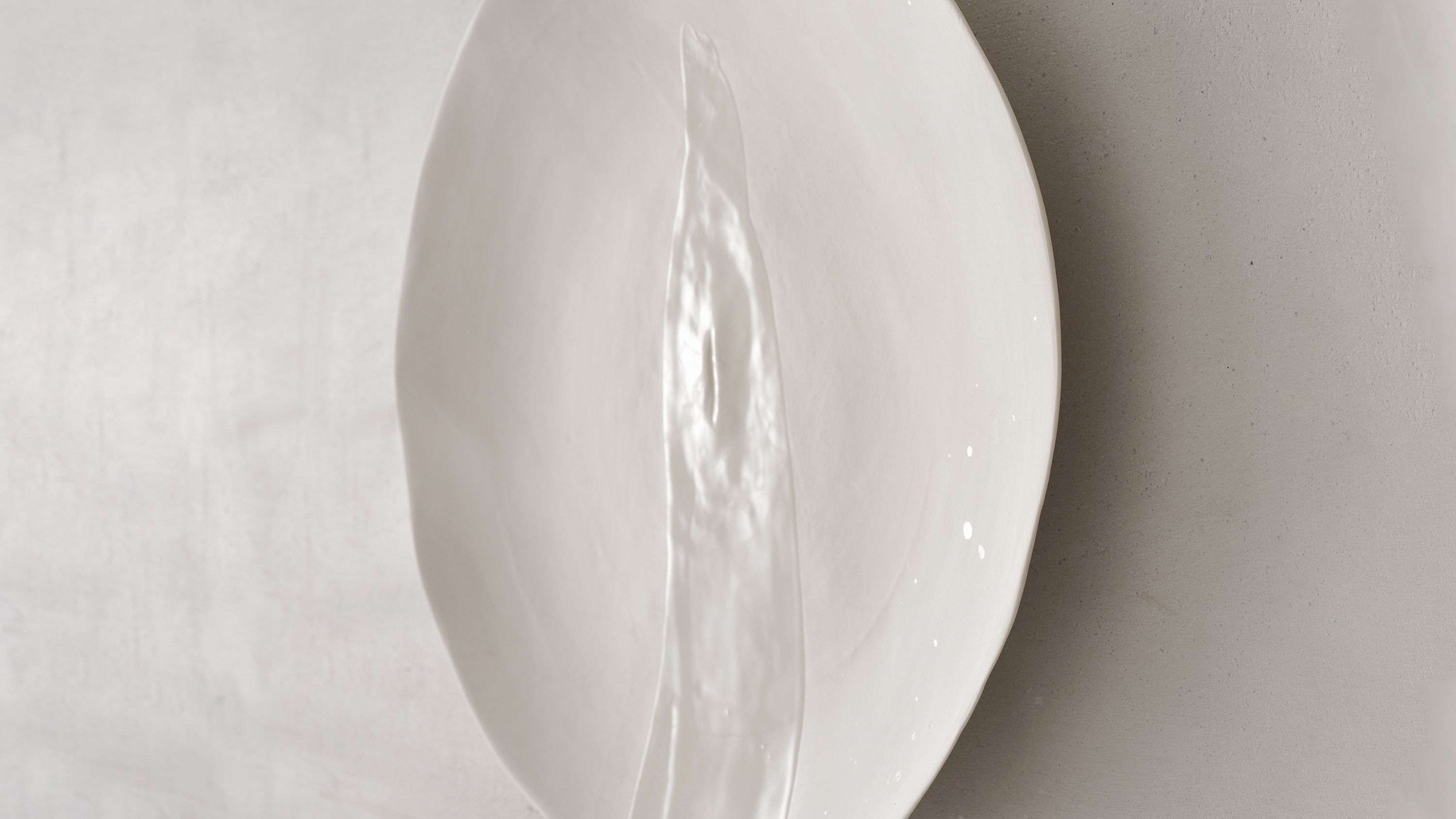 Iris Nesher Ateliers Courbet Porcelain Ceramic Wall Plate