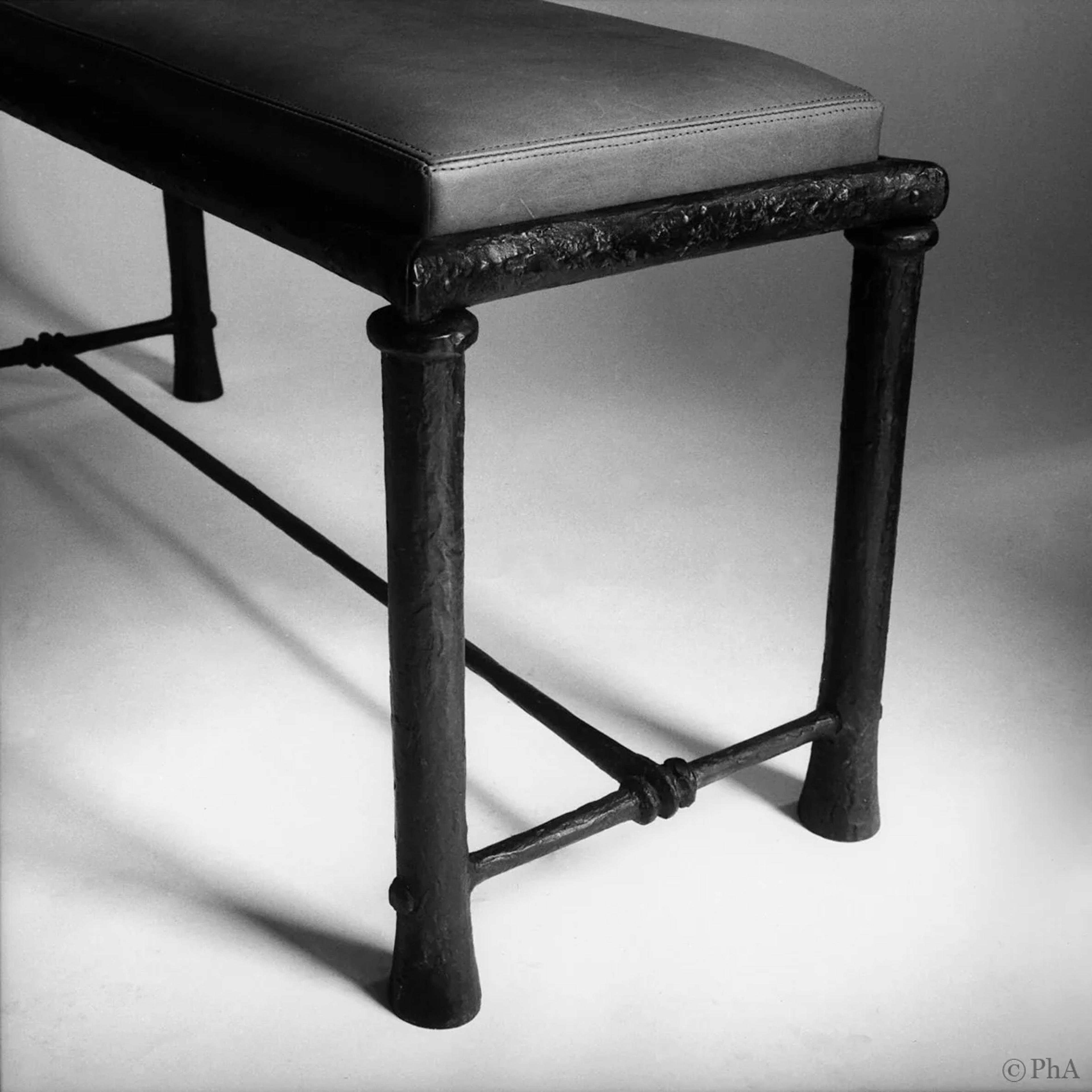 Philippe Anthonioz M092 Bronze Chair Ateliers Courbet