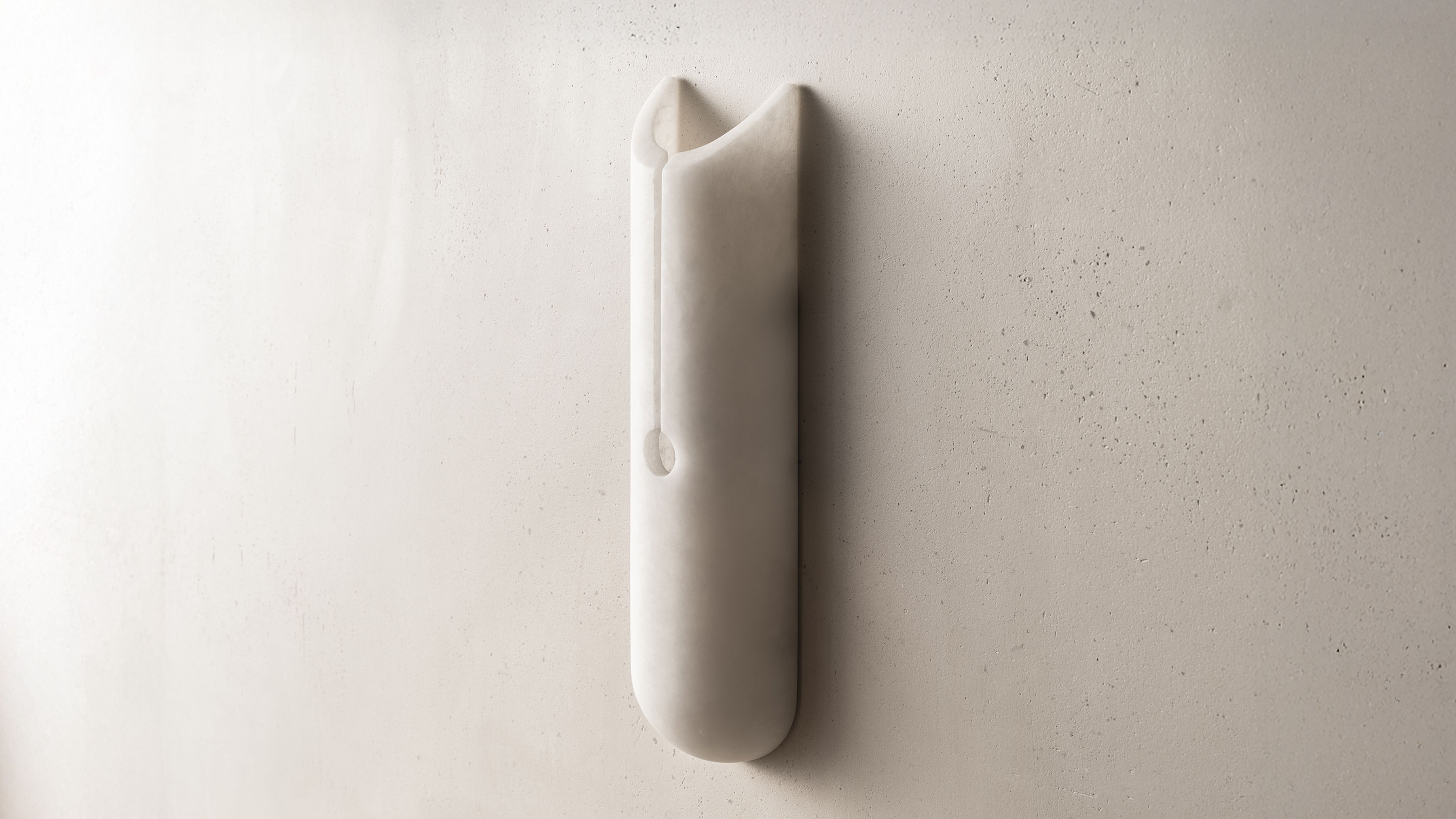 Michel Amar Louise Sconce Alabaster