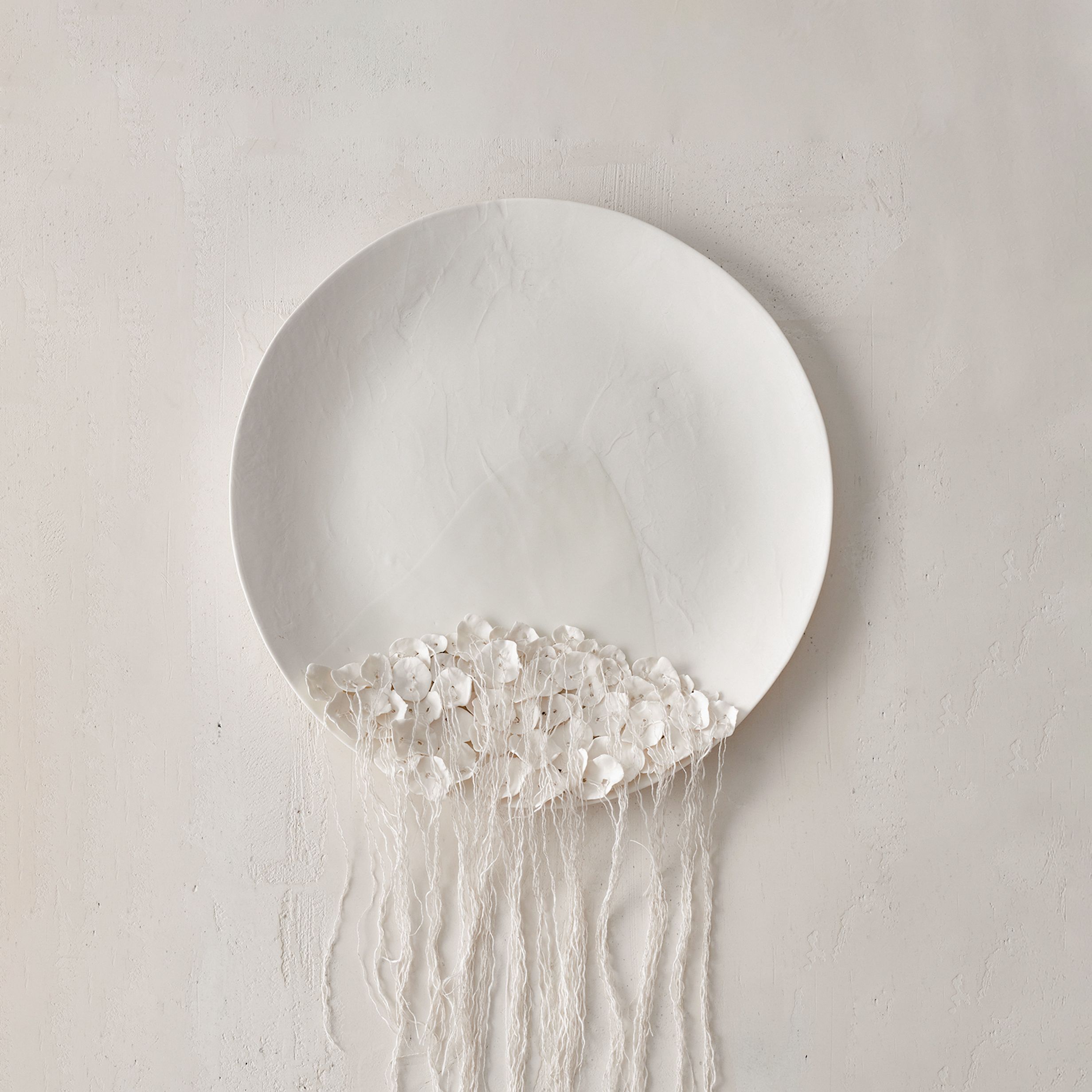 Iris Nesher Ateliers Courbet Porcelain Ceramic Wall Plate