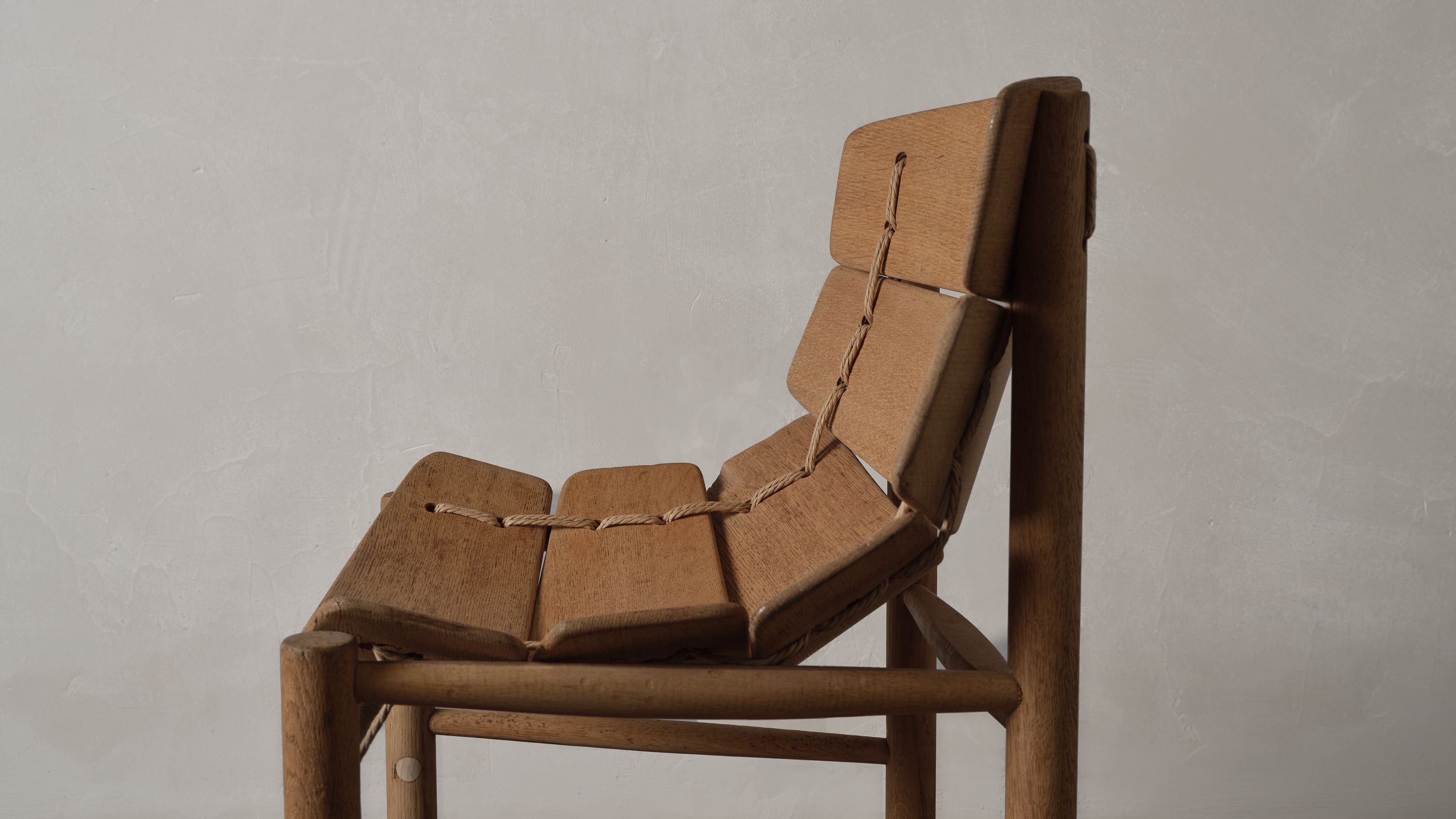 AtMa Ateliers Courbet Japanese Refurbished Wood Chair J39.5 Beatle