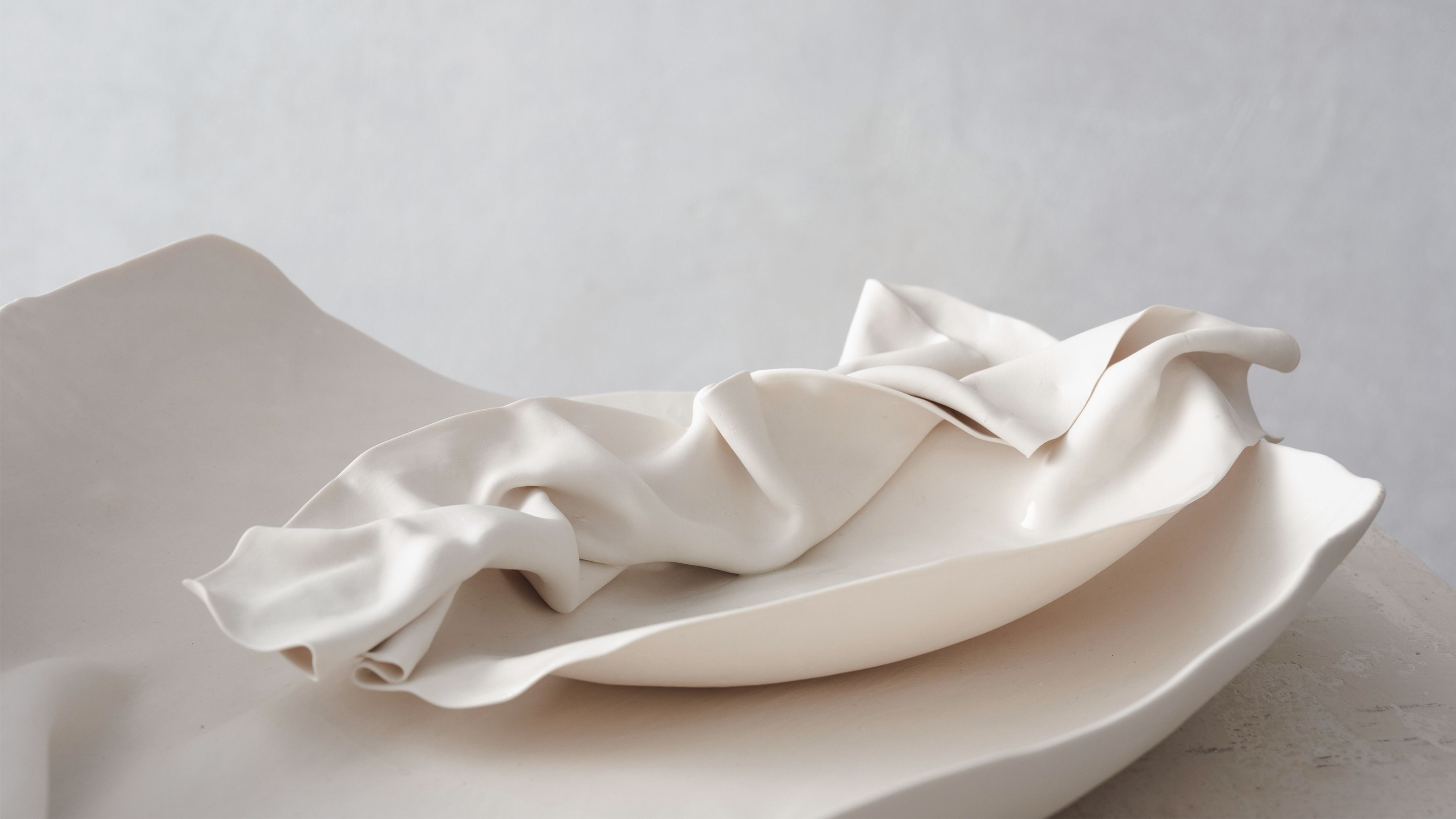 Iris Nesher Ateliers Courbet Porcelain Ceramic Centerpiece